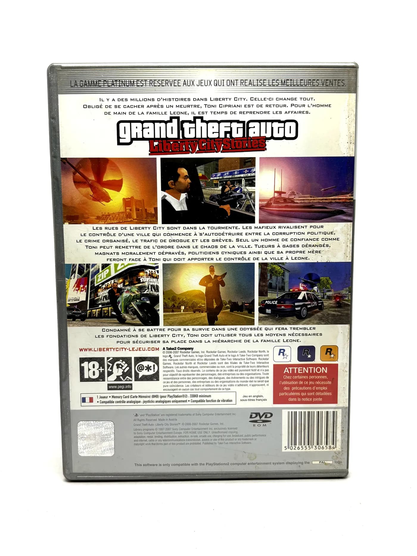 Grand Theft Auto Liberty City Stories PS2