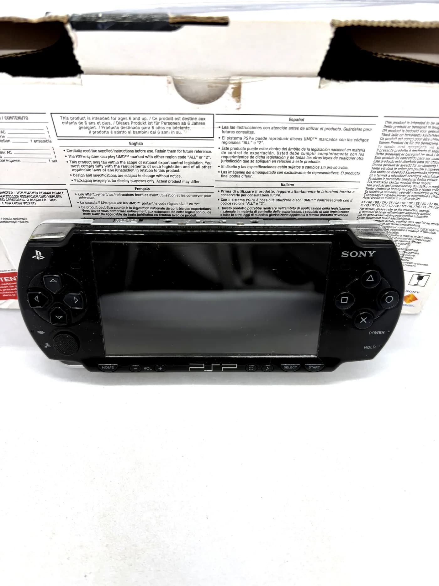 PlayStation PSP-2004 Console Complete Set