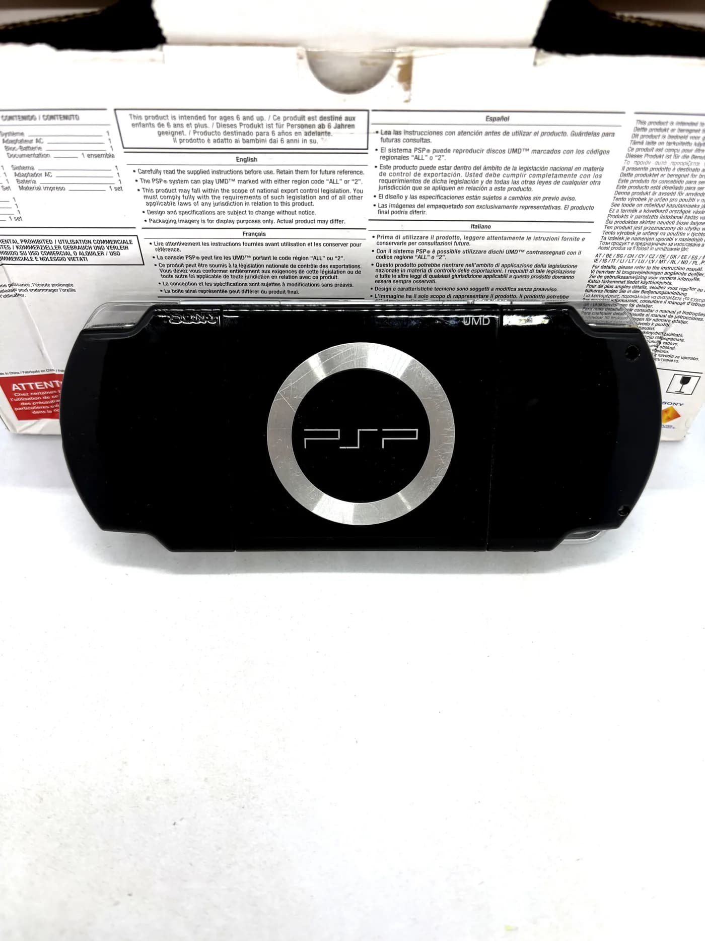PlayStation PSP-2004 Console Complete Set