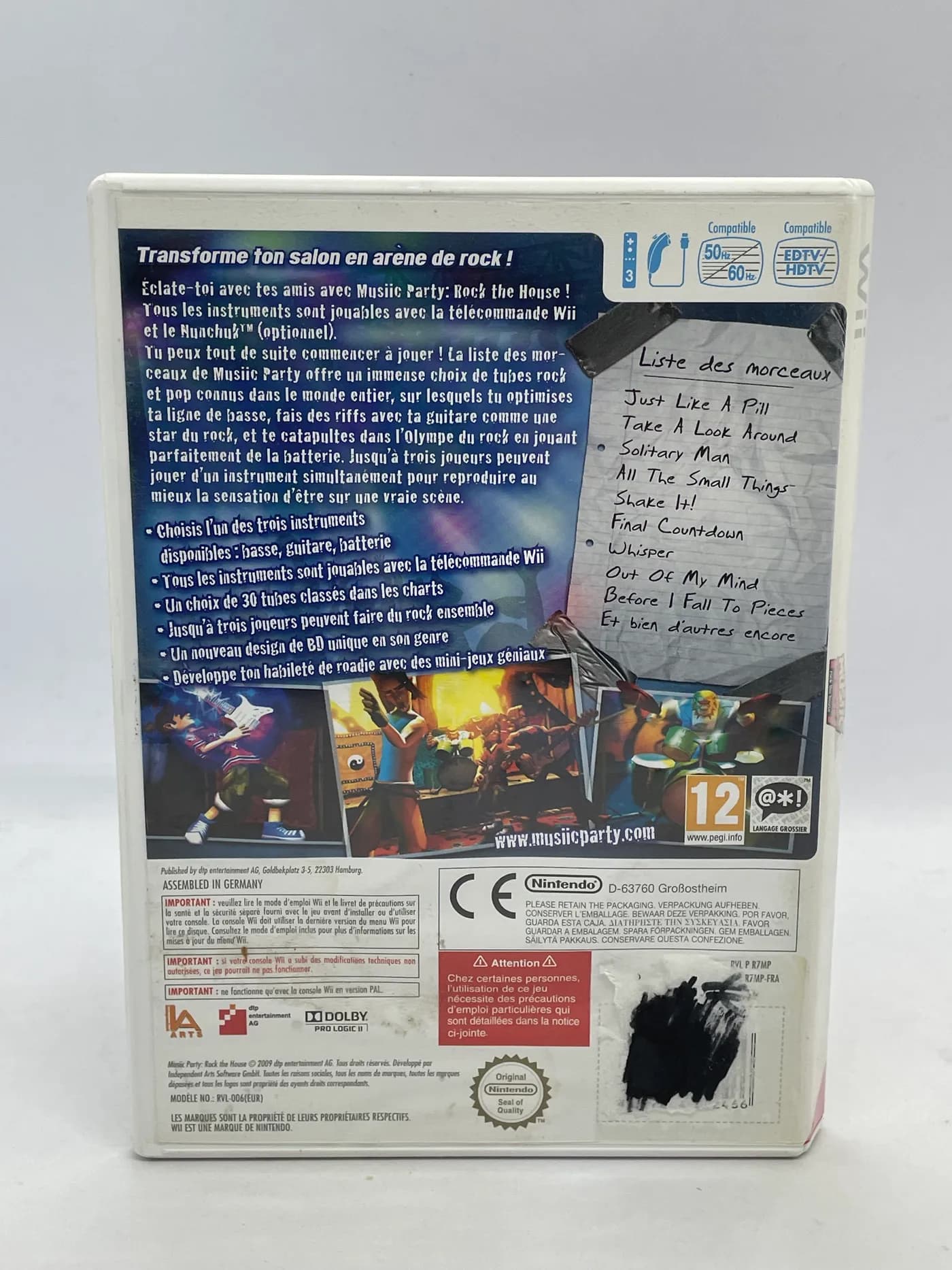 Music Party Nintendo Wii