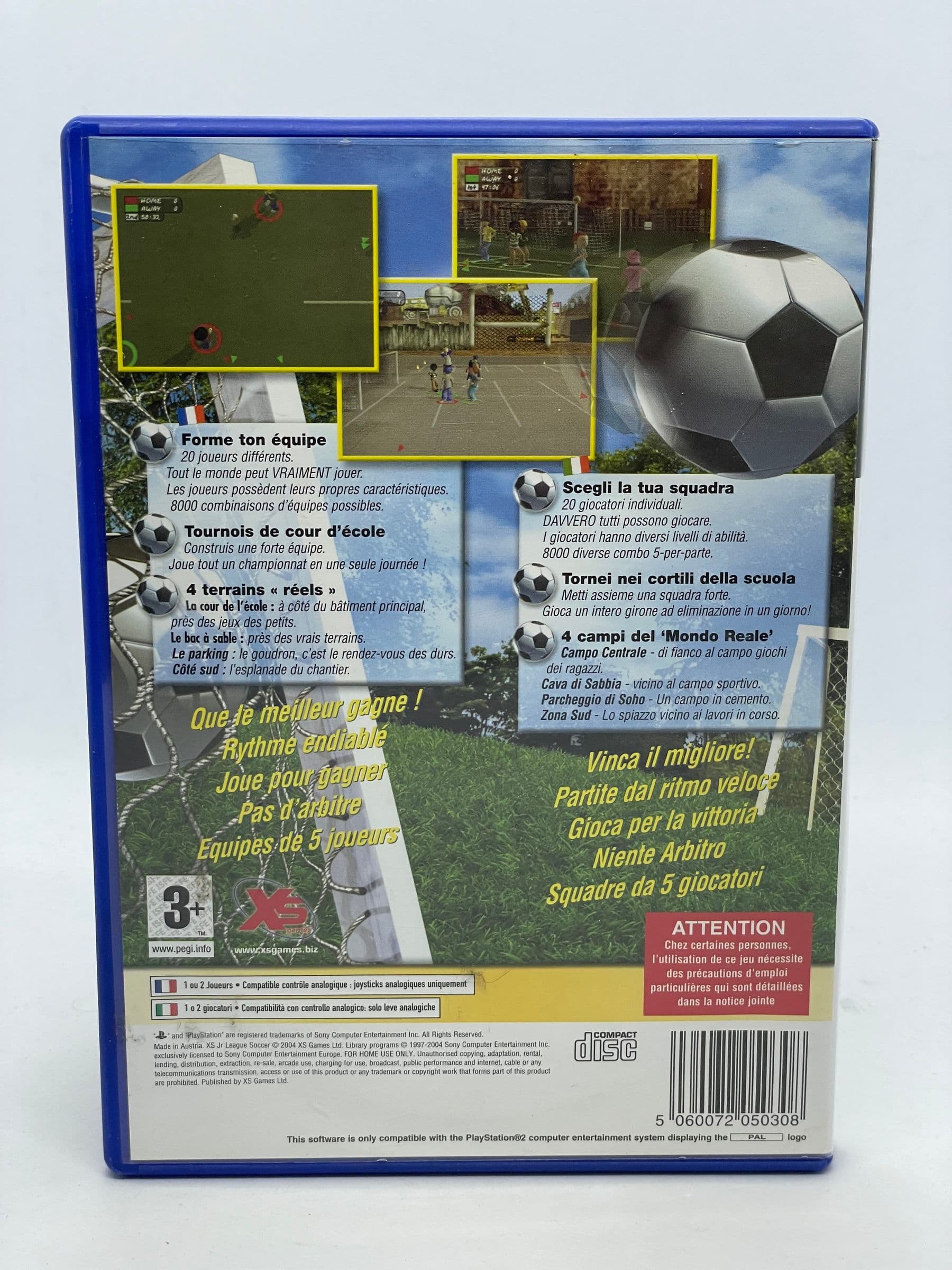 XS Jr. League Soccer PS2