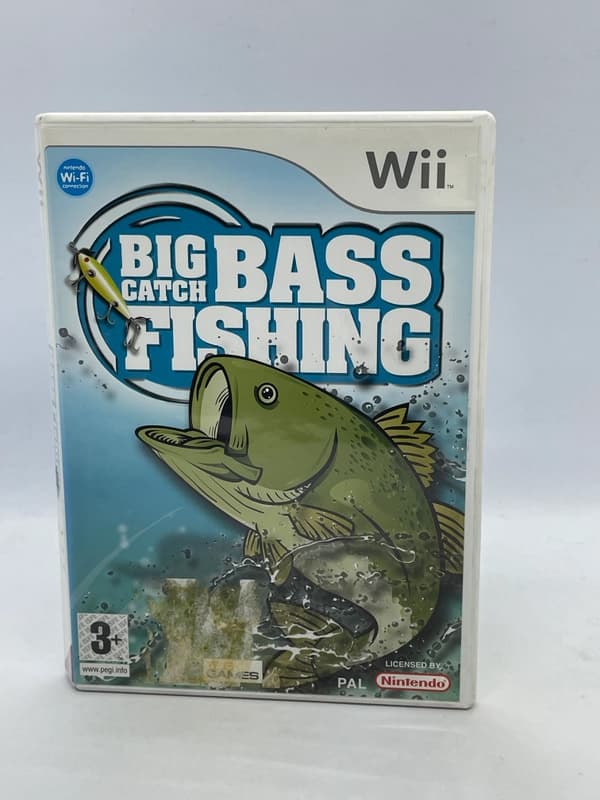 Big Catch Bass Fishing Nintendo Wii