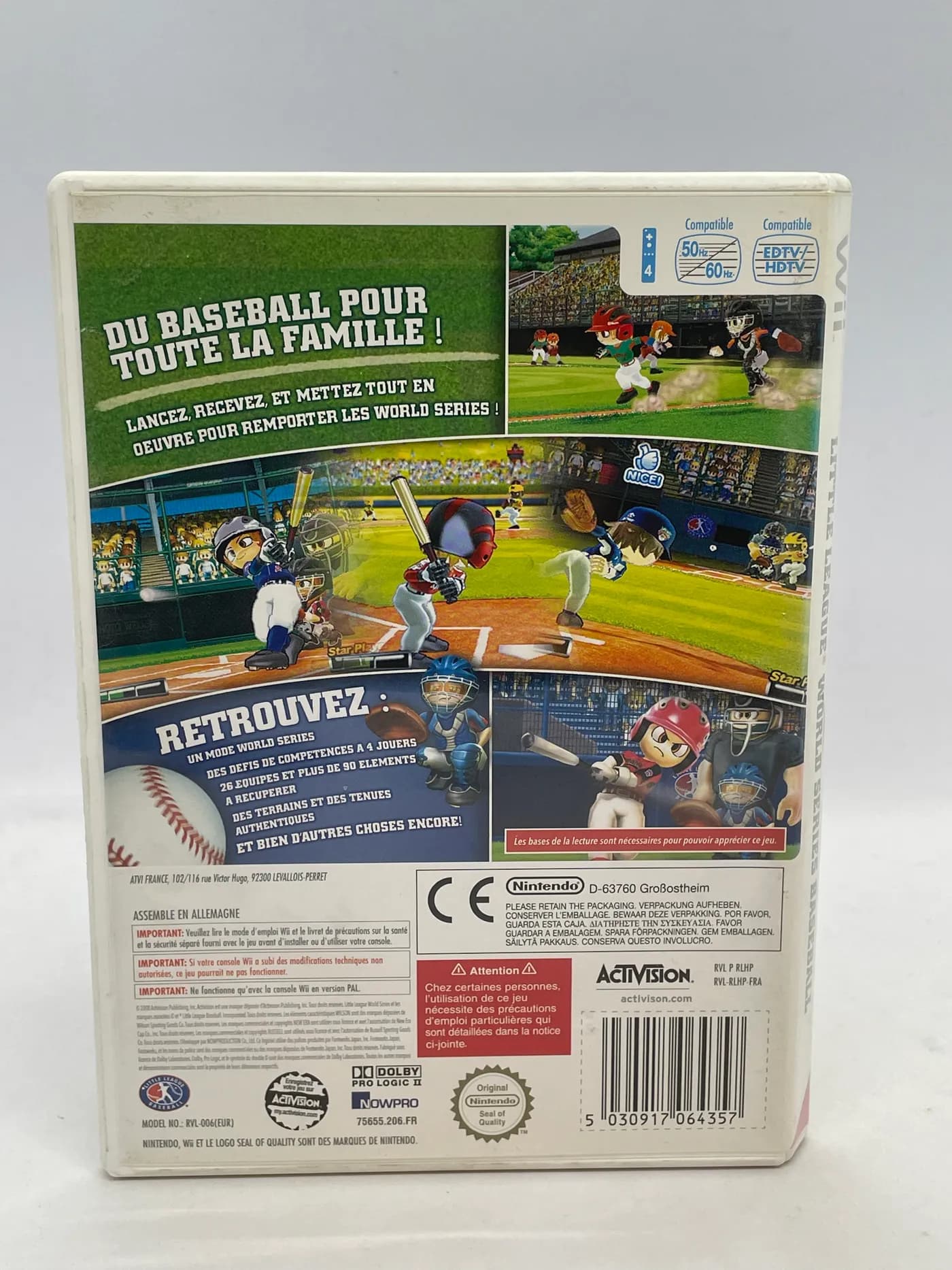 Little League World Series Baseball Nintendo Wii