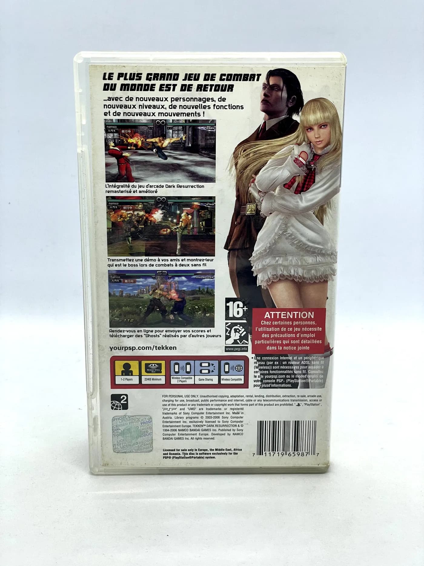 Tekken Dark Resurrection PSP