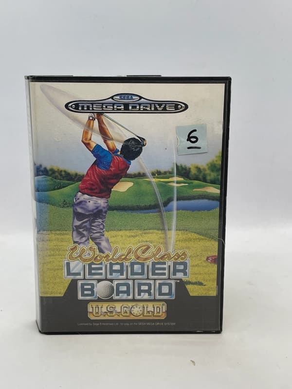 World Class Leader Board Sega Mega Drive
