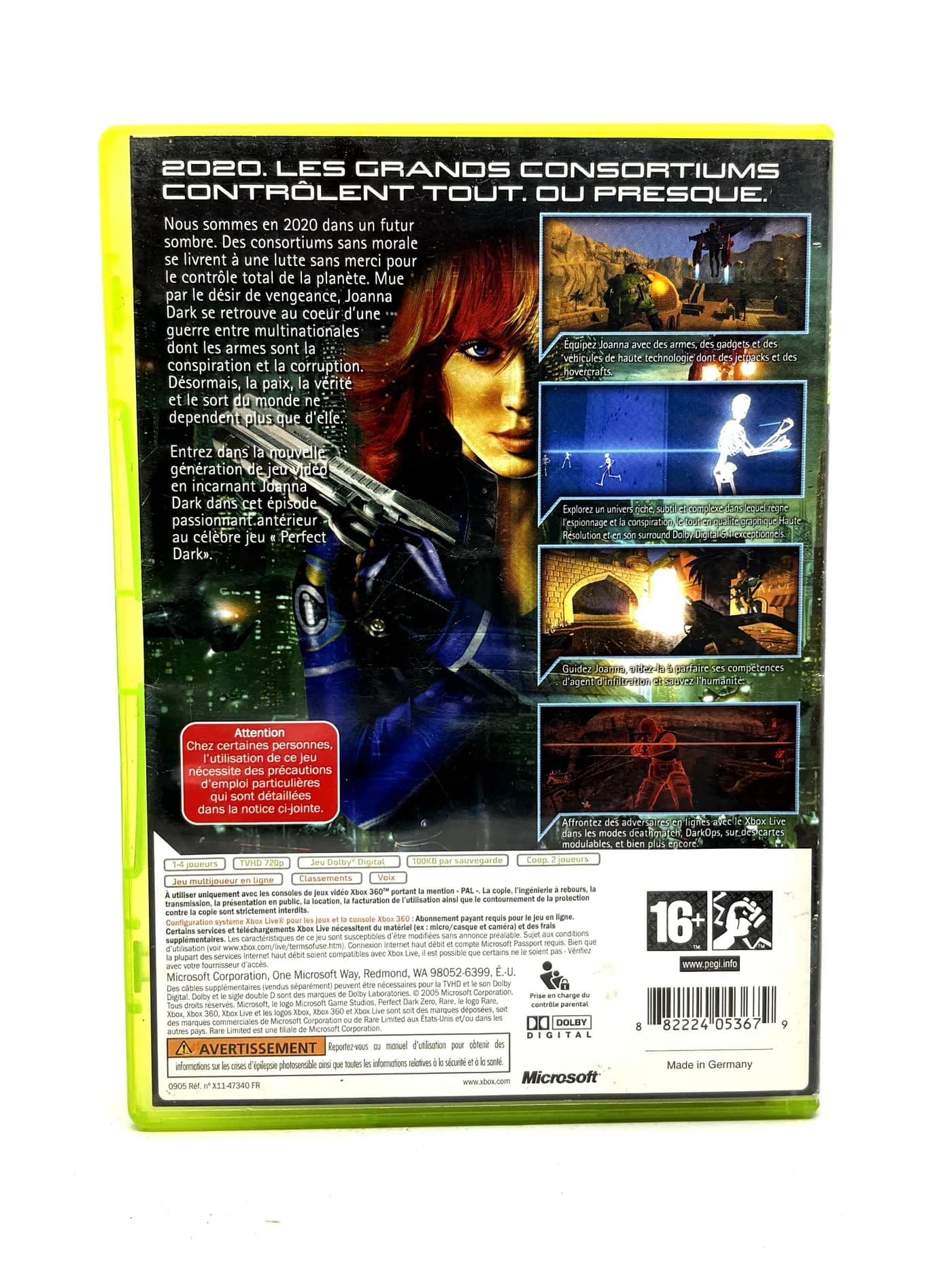 Perfect Dark Zero Xbox 360