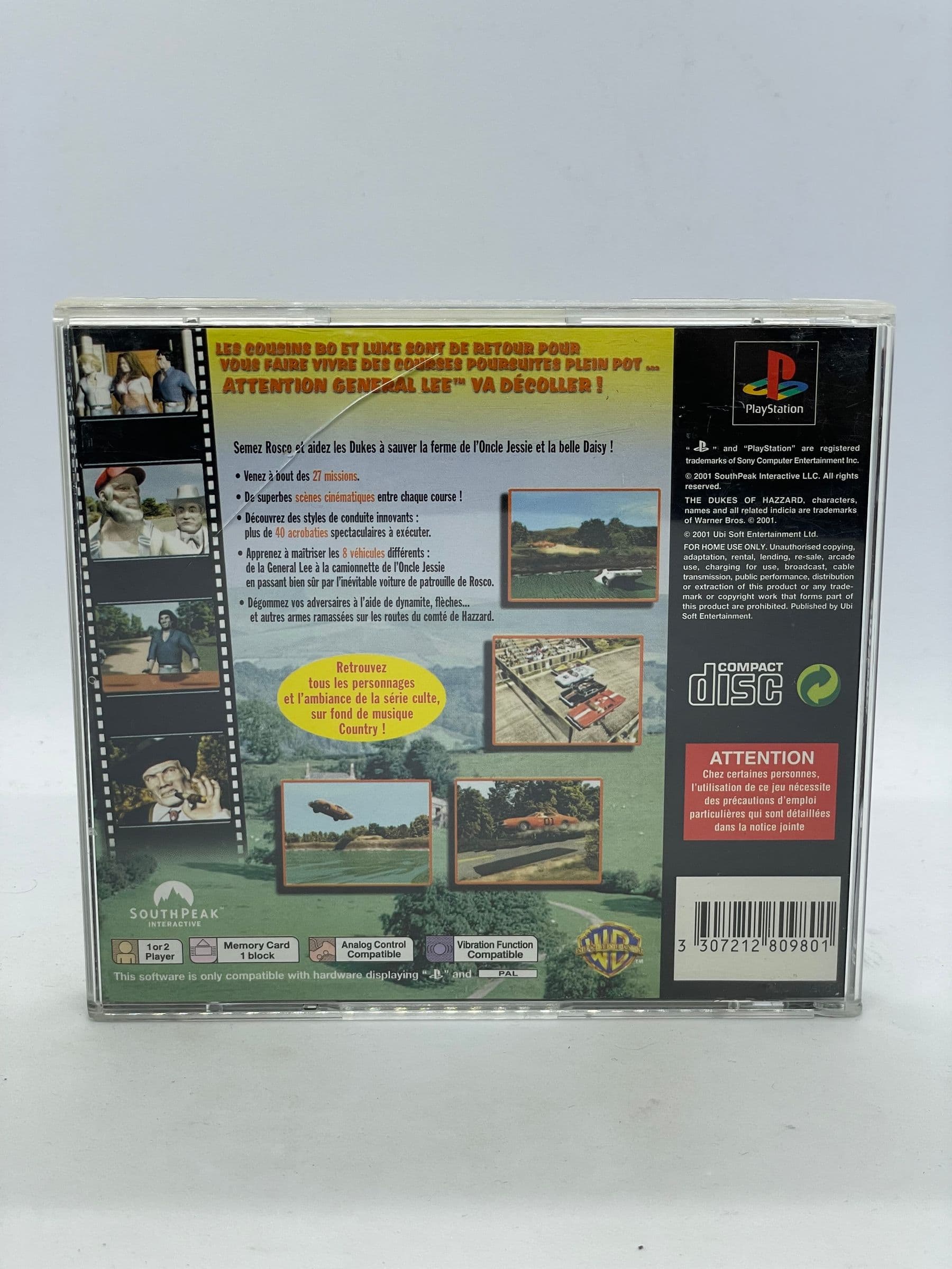 Dukes of Hazzard PS1 PSX