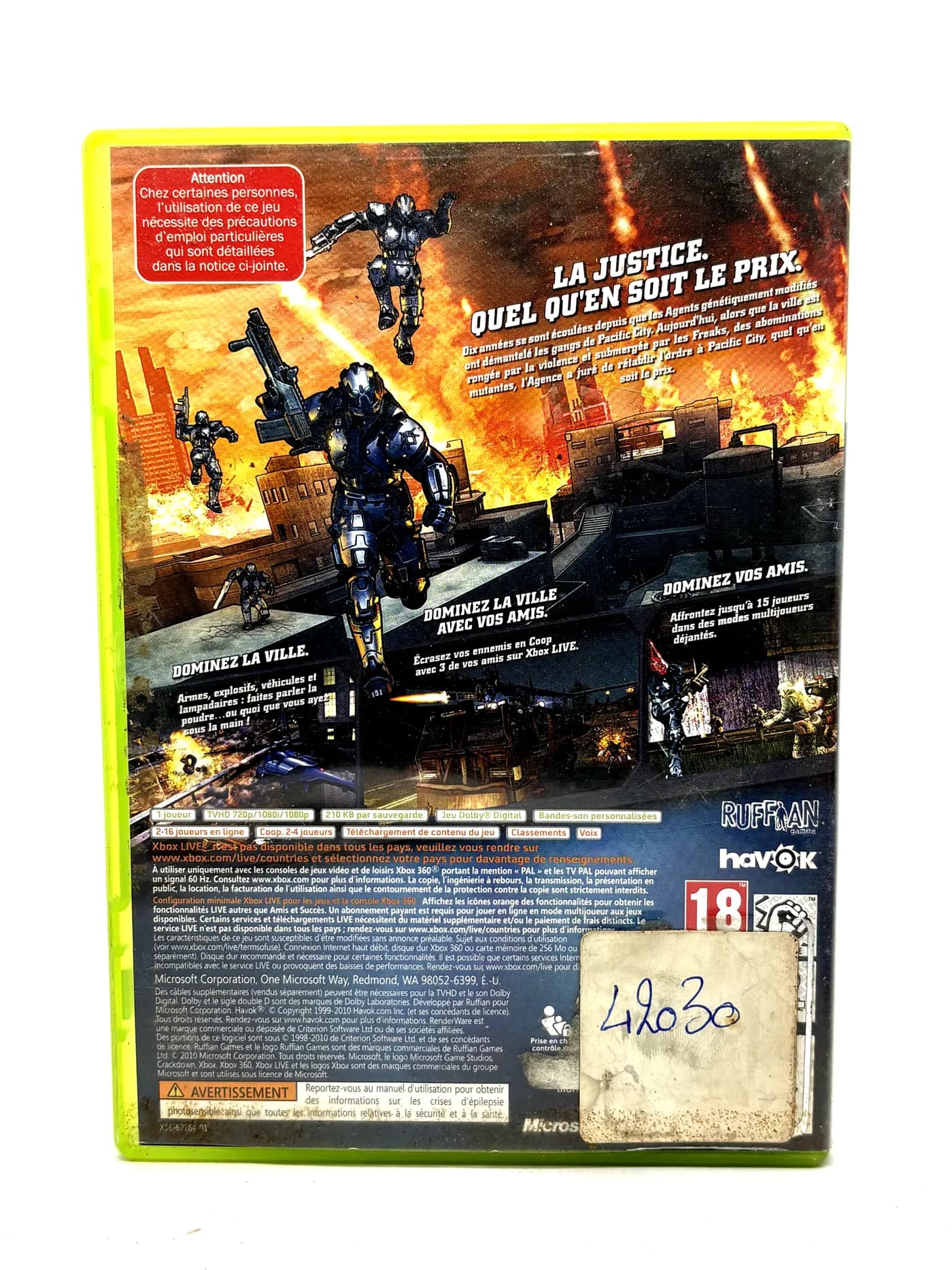 Crackdown 2 Xbox 360