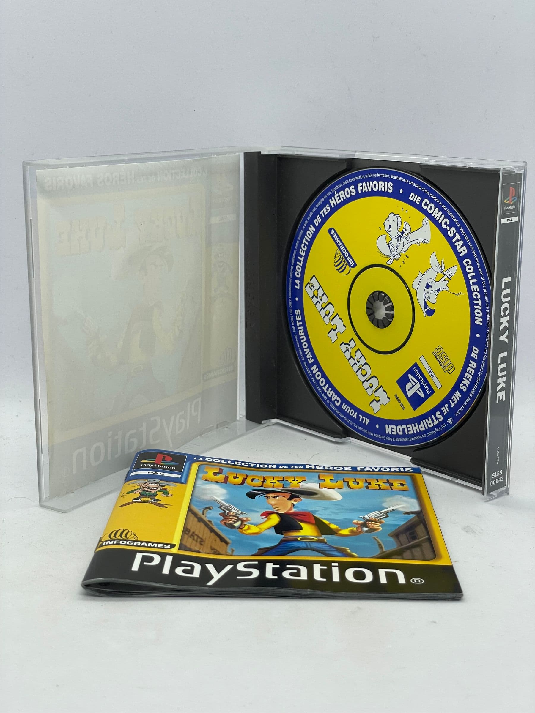 Lucky Luke PS1 PSX