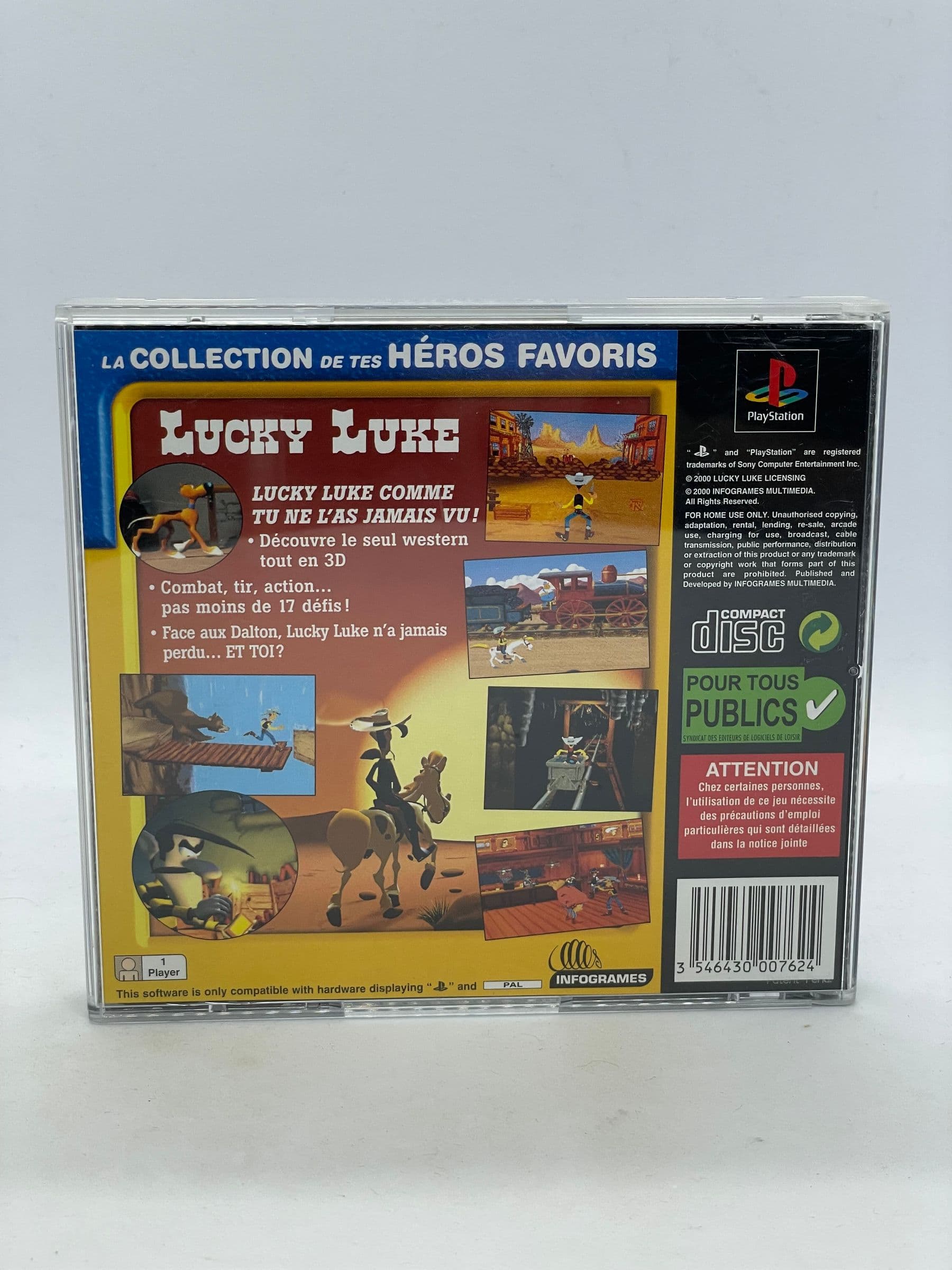 Lucky Luke PS1 PSX