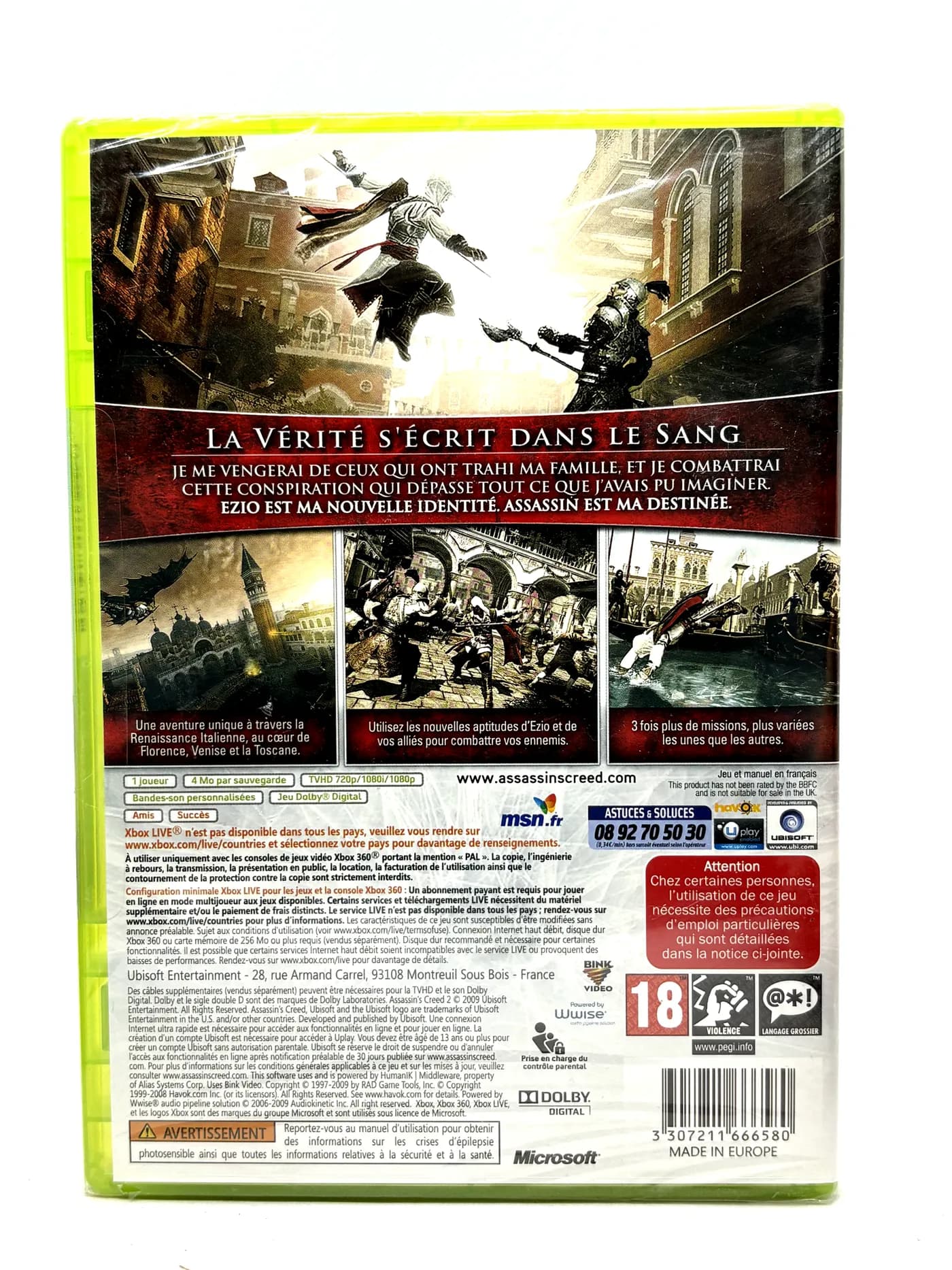 Assassin's Creed II Xbox 360 (Nowa w folii)