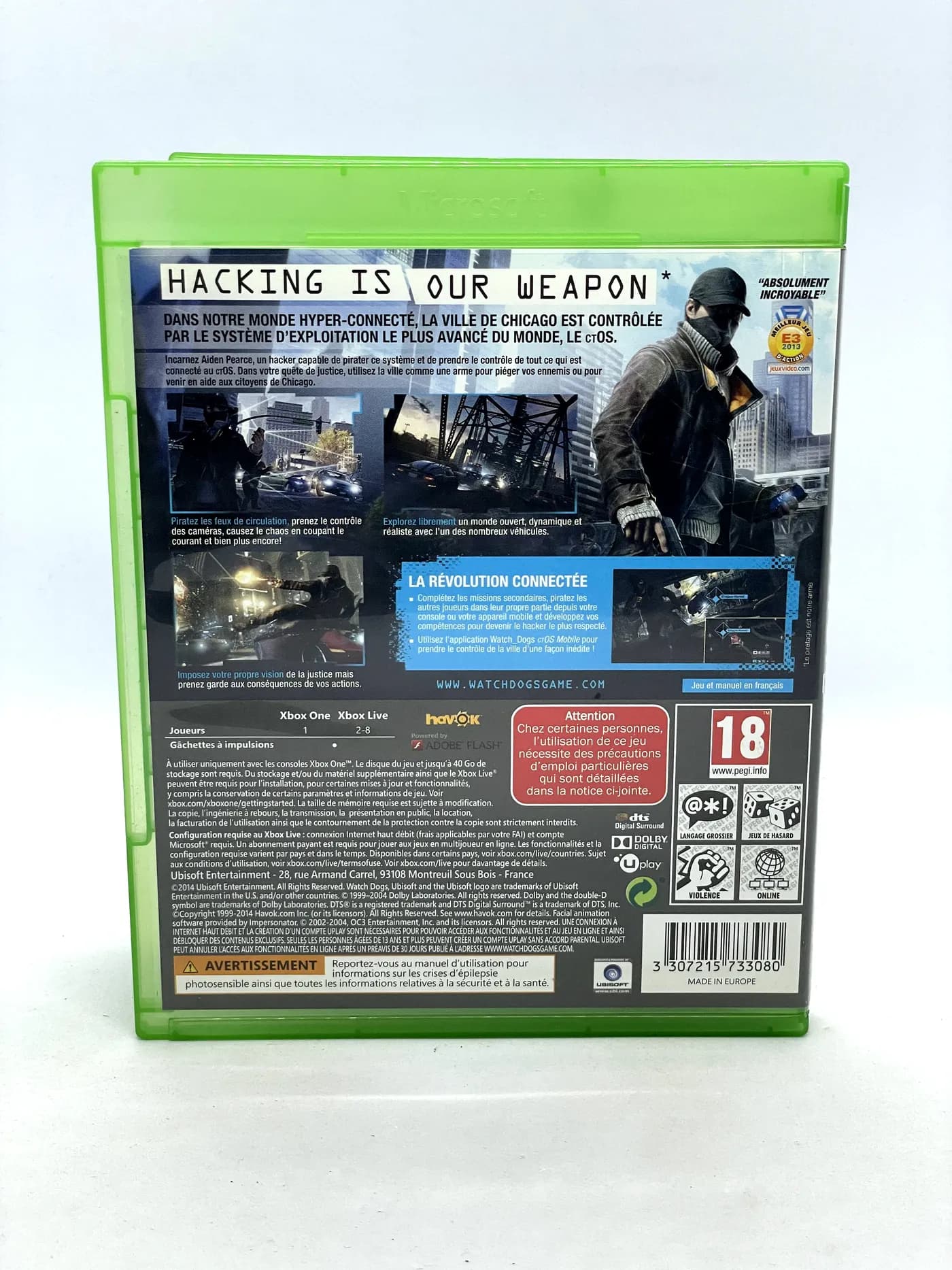 Watch Dogs Xbox One