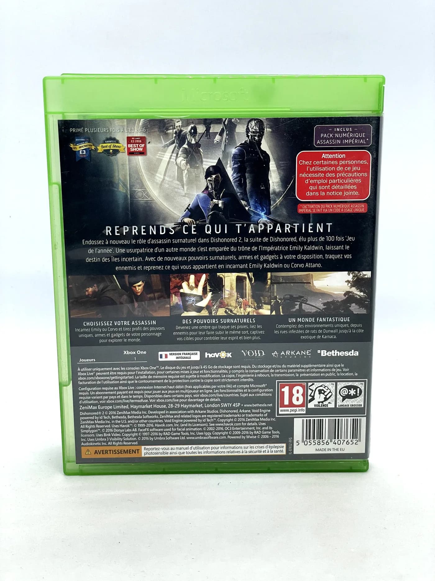 Dishonored 2 Xbox One