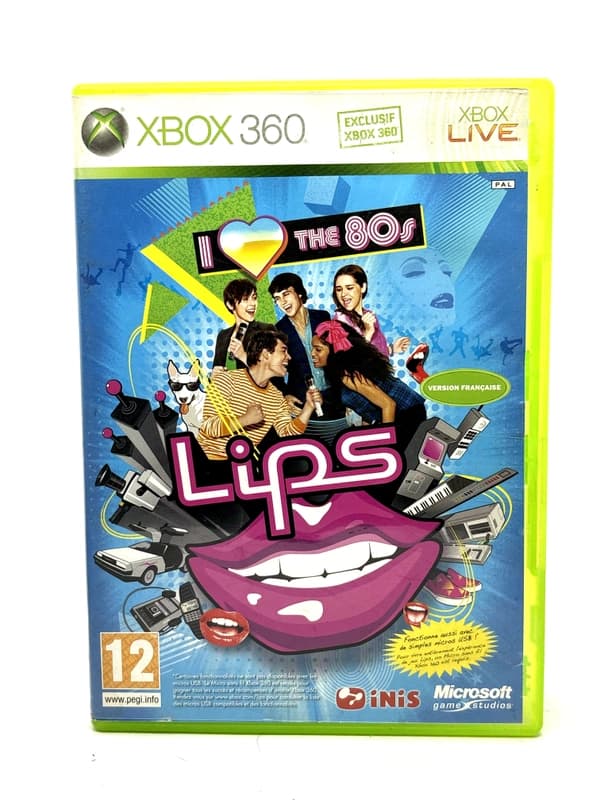 Lips I Love the 80's Xbox 360