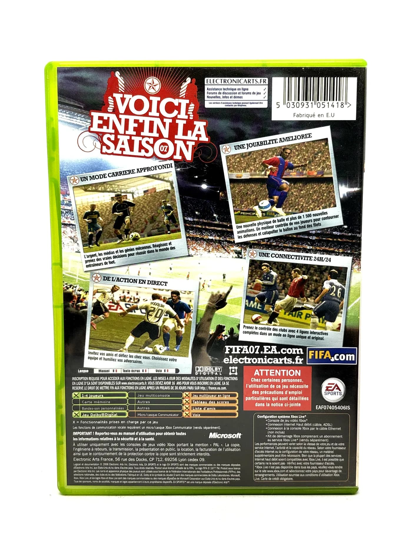 FIFA 07 XBOX (FR)