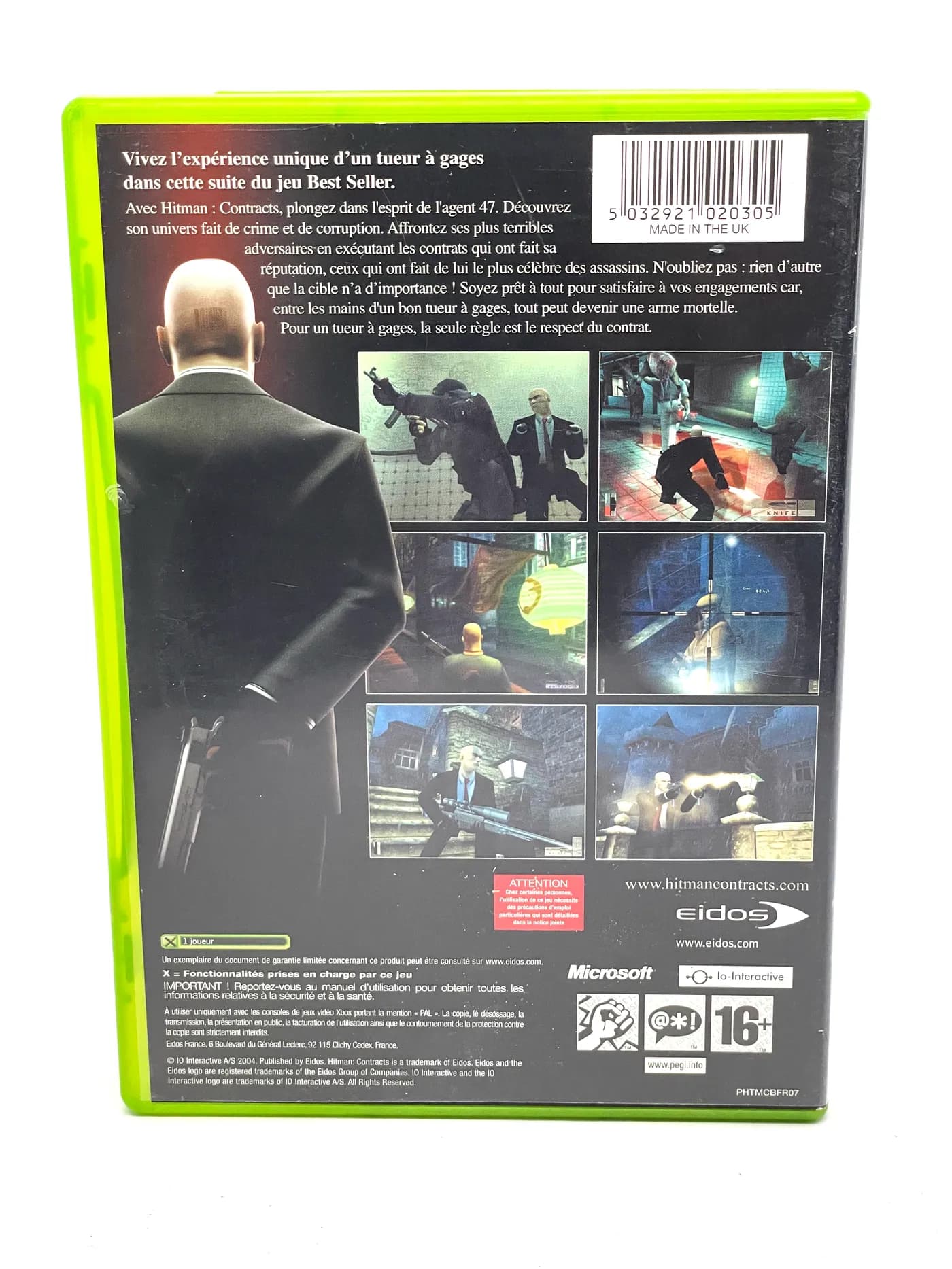 Hitman Contracts XBOX