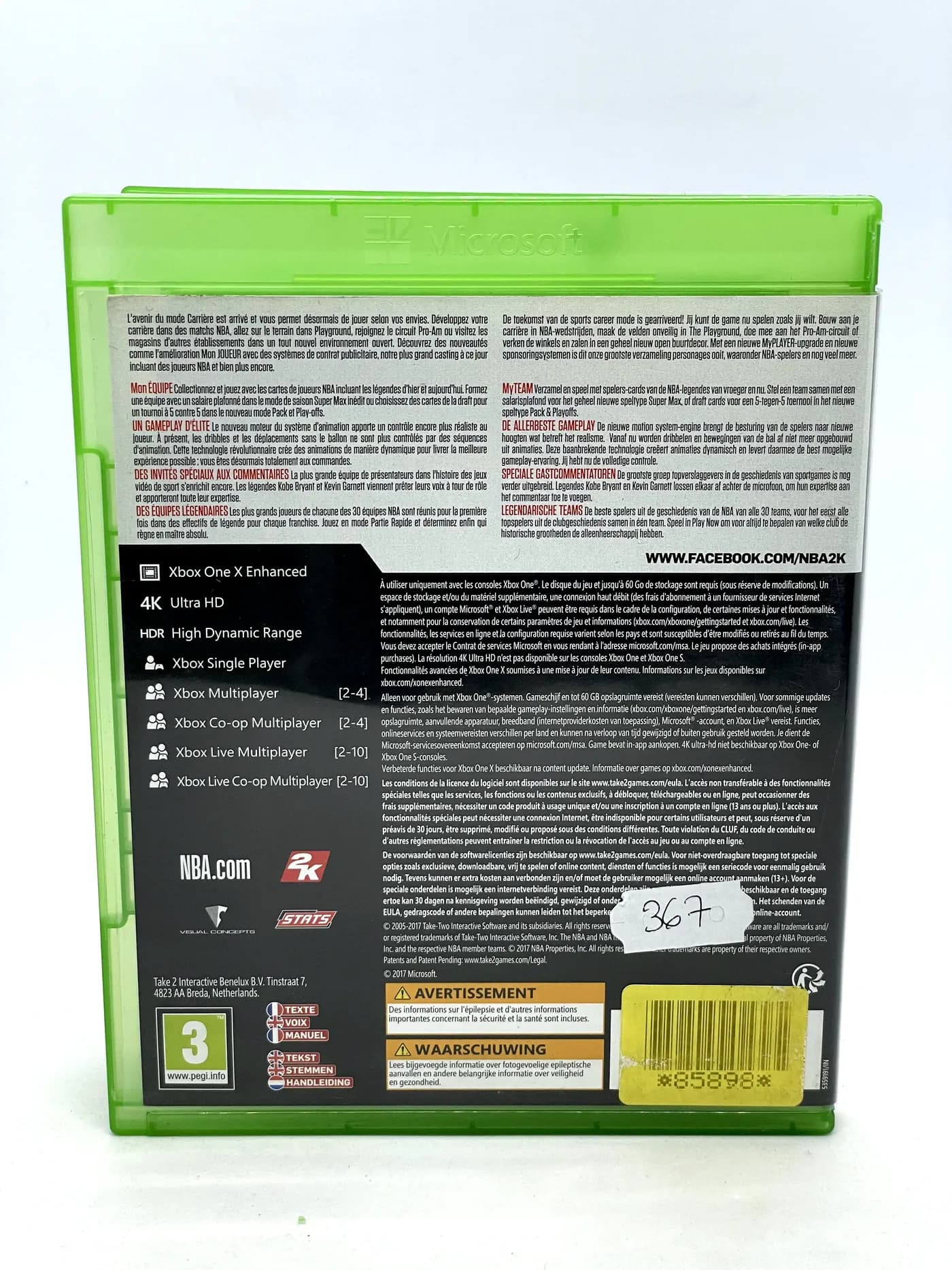NBA 2K18 Xbox One