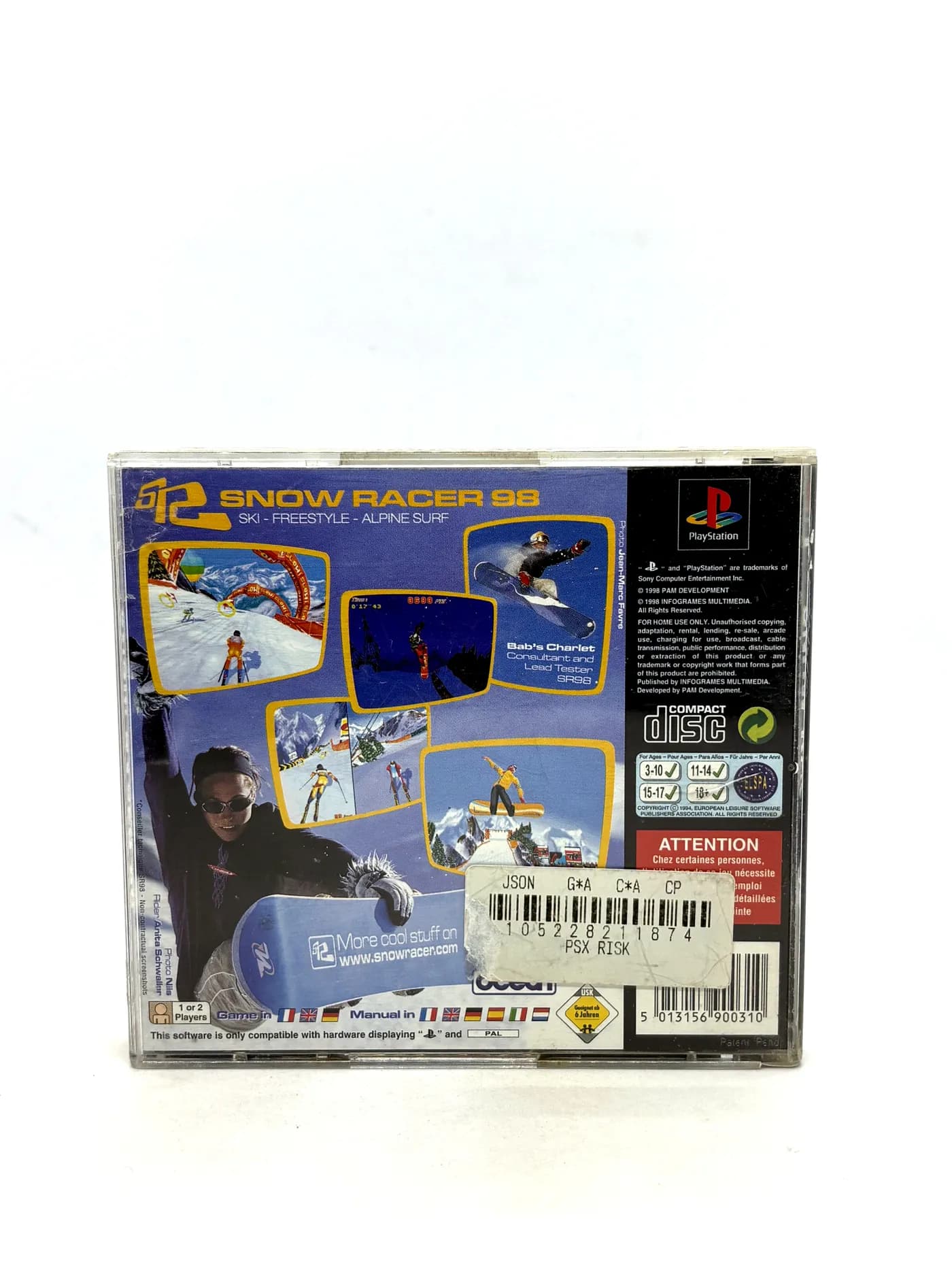 Snow Racer 98 PS1 PSX