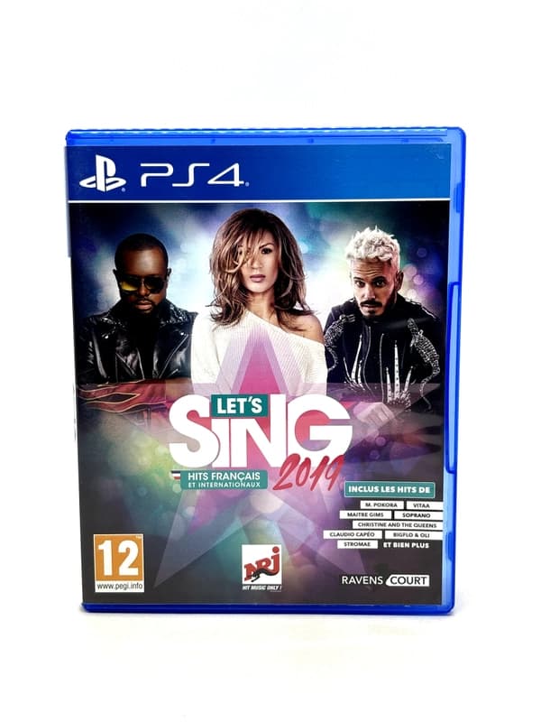 Let's Sing French Hits 2019 PS4