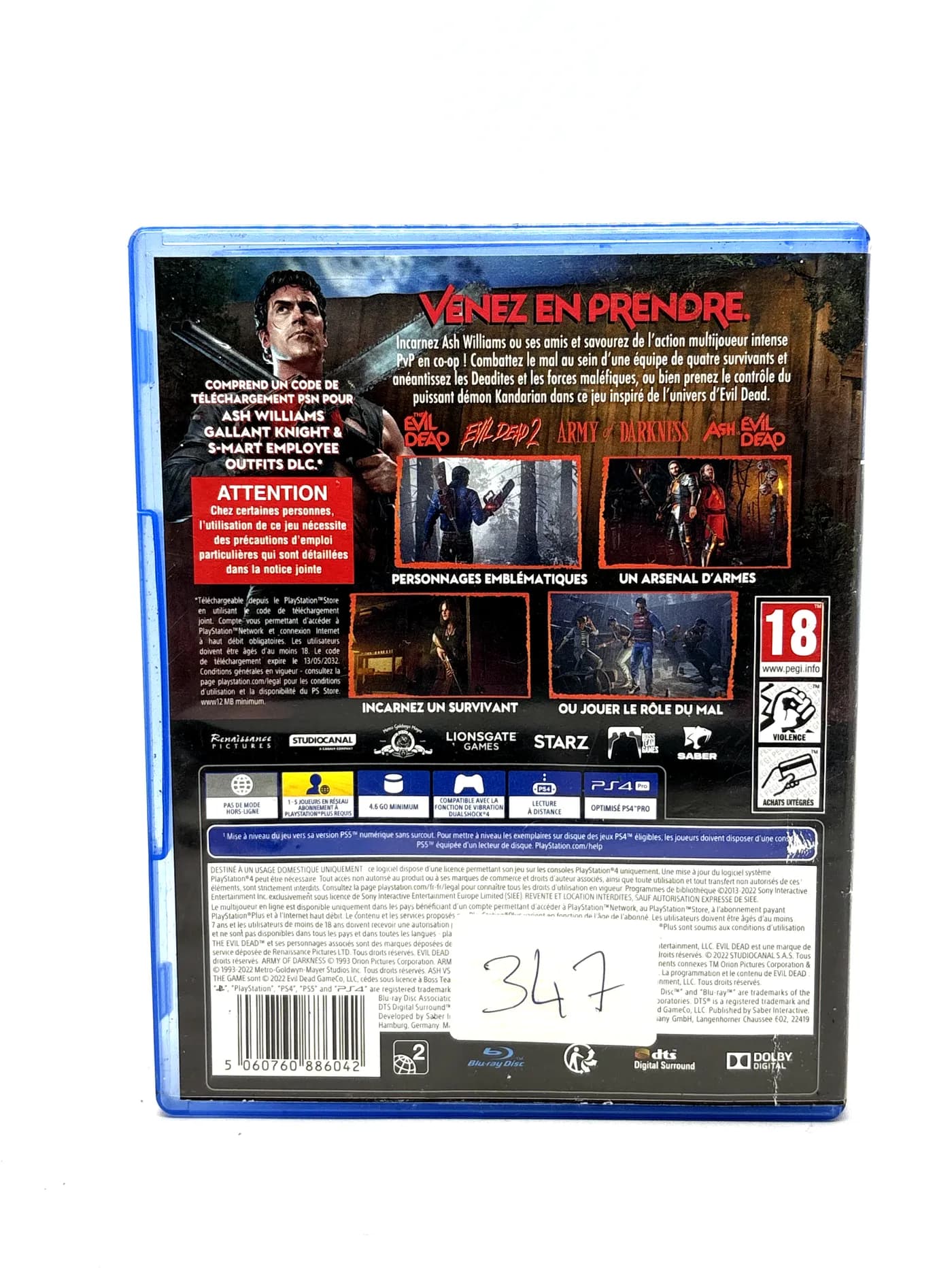 Evil Dead The Game PS4