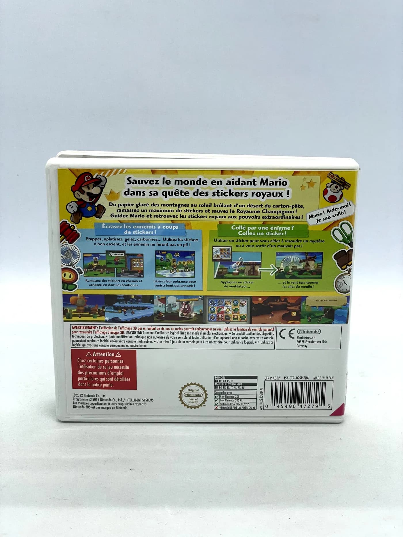 Paper Mario Sticker Star Nintendo 3DS