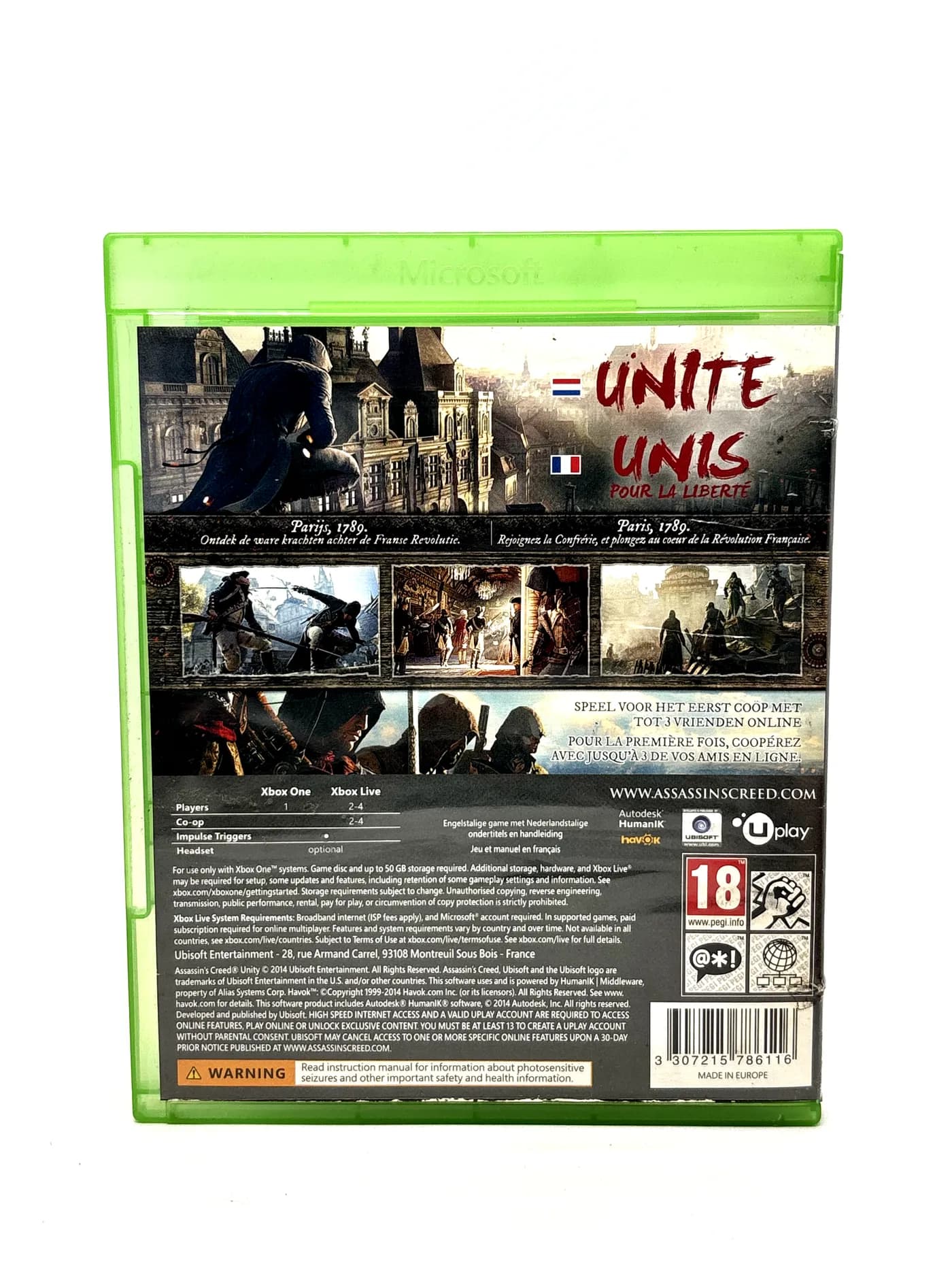 Assassin's Creed Unity Xbox One