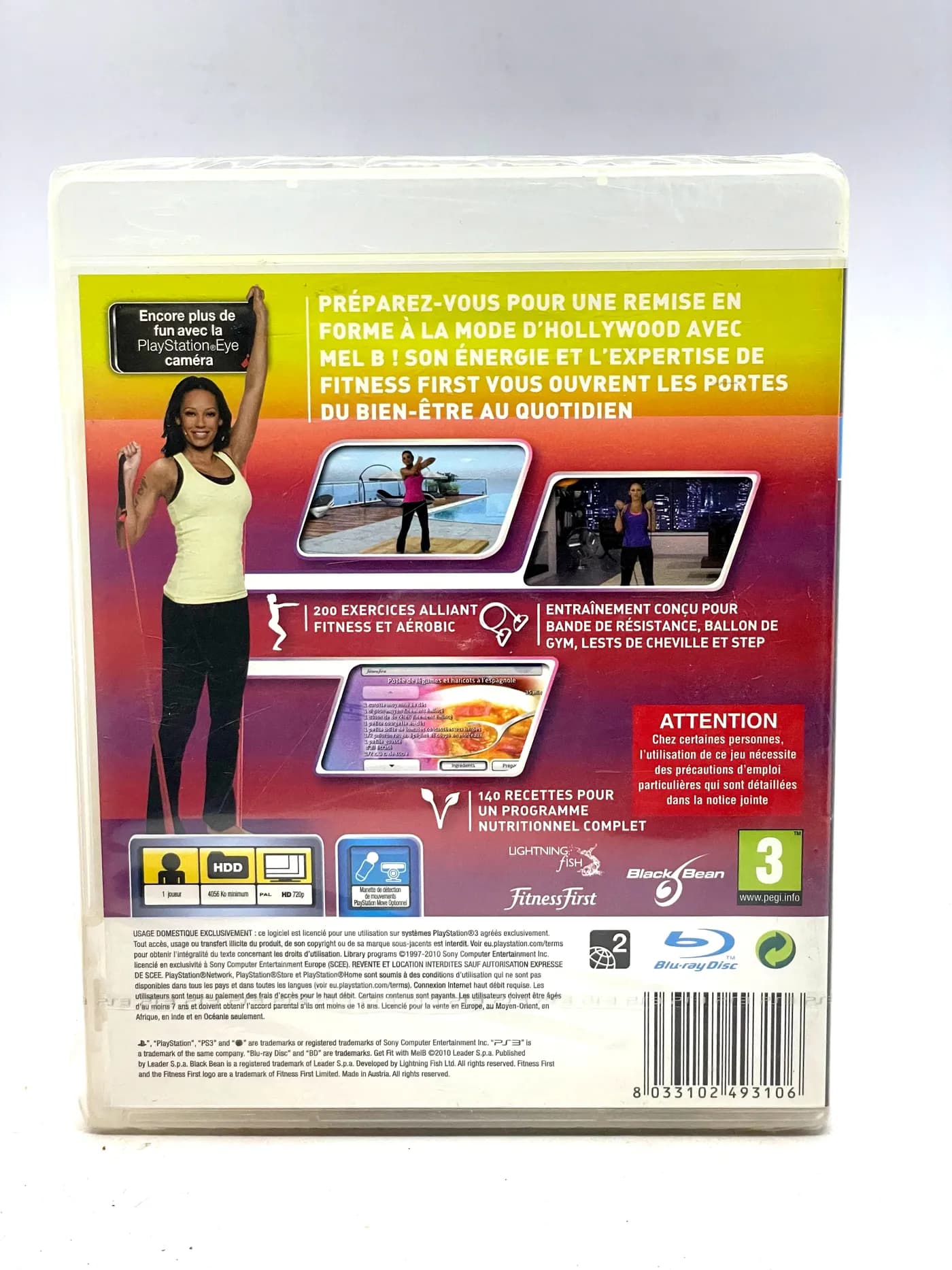 Get Fit with Mel B PS3 (New & Sealed)