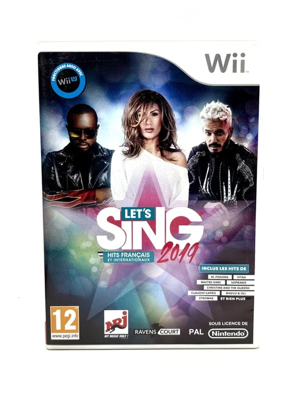 Let's Sing 2019 French and International Hits Nintendo Wii (FR)