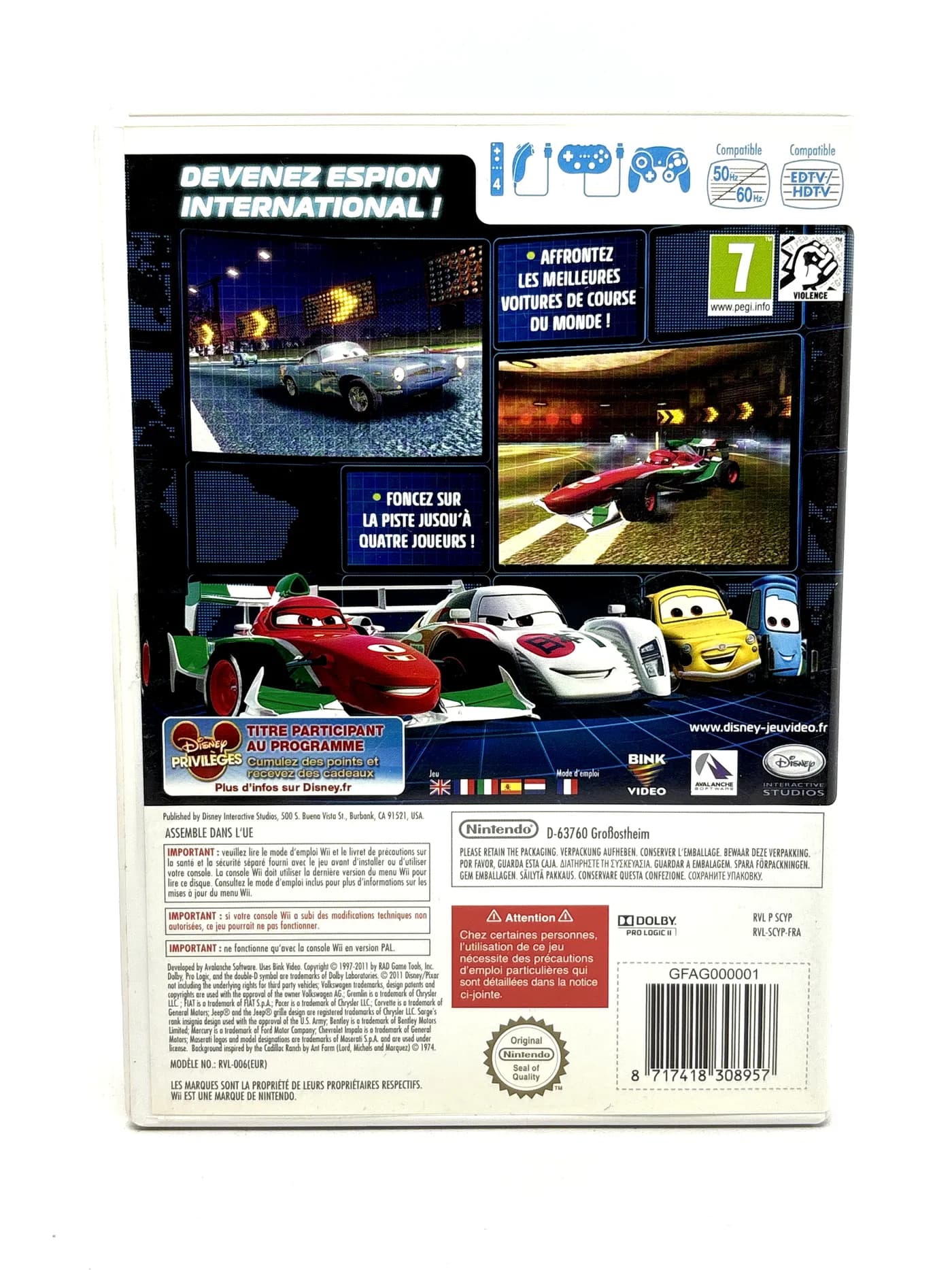 Cars 2 Nintendo Wii