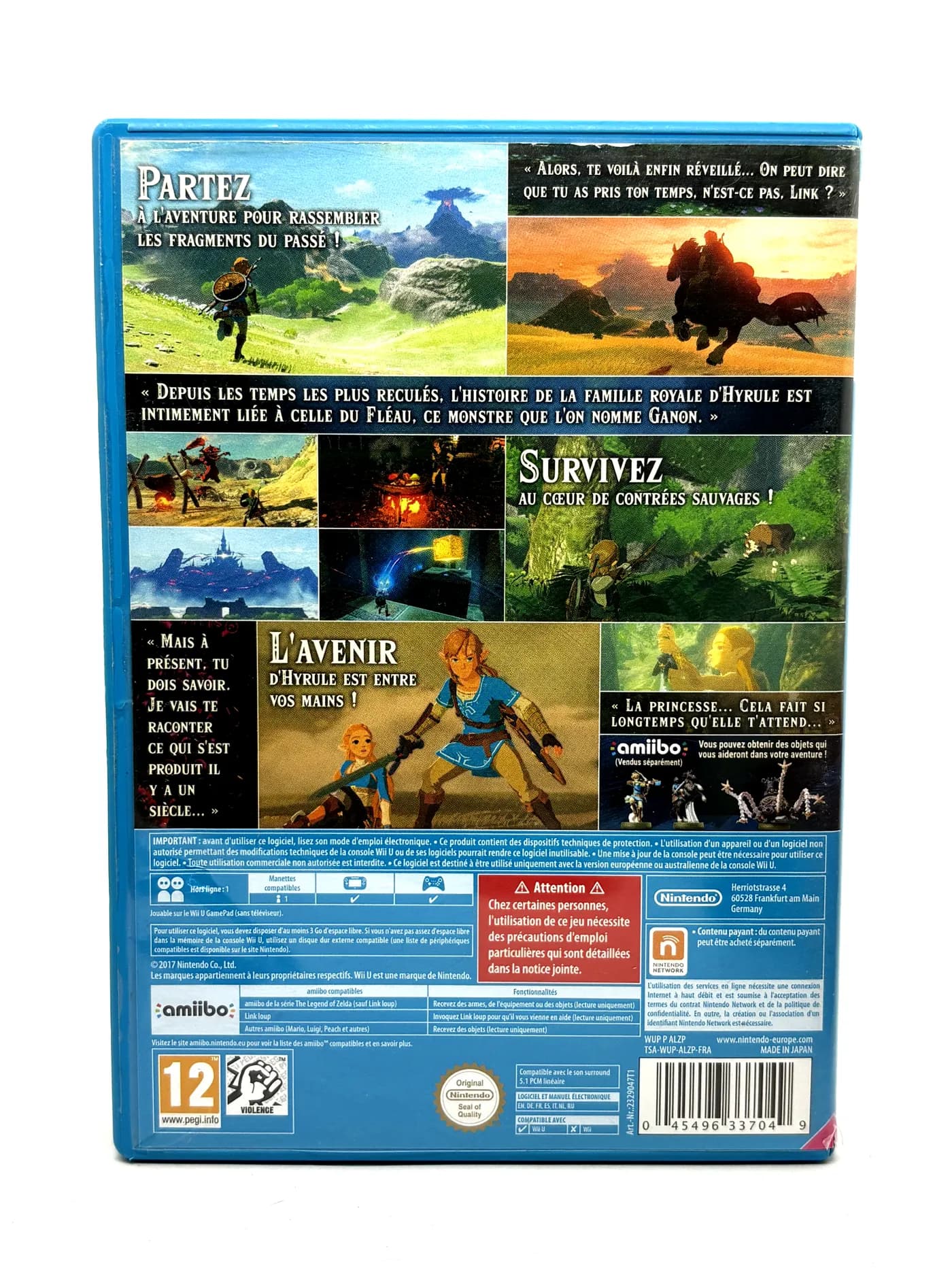 The Legend of Zelda Breath of the Wild Nintendo Wii U