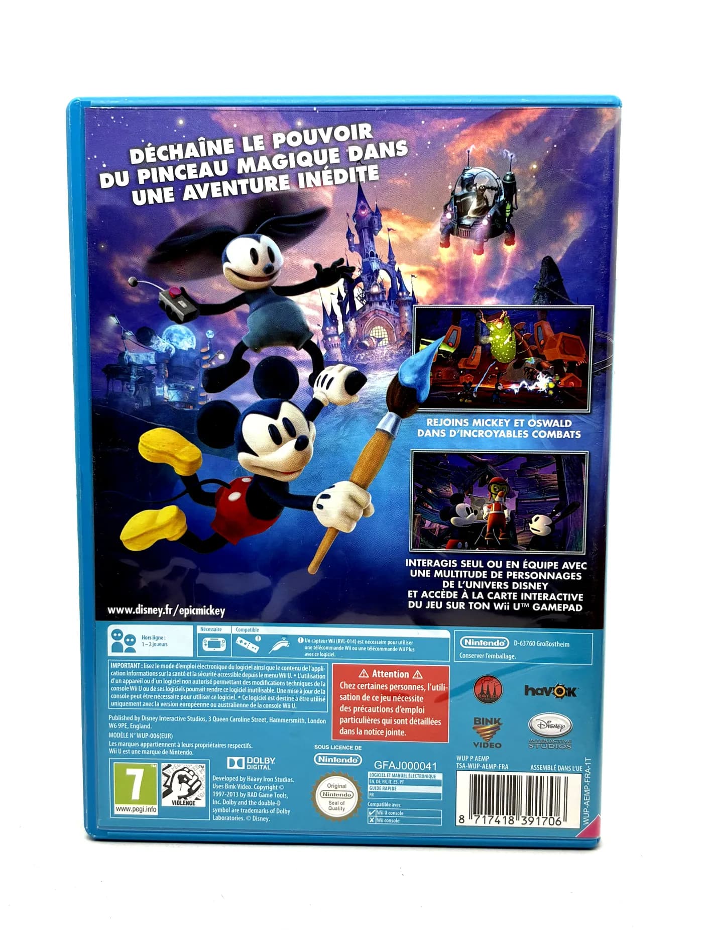 Epic Mickey 2: The Power of Two Nintendo Wii U