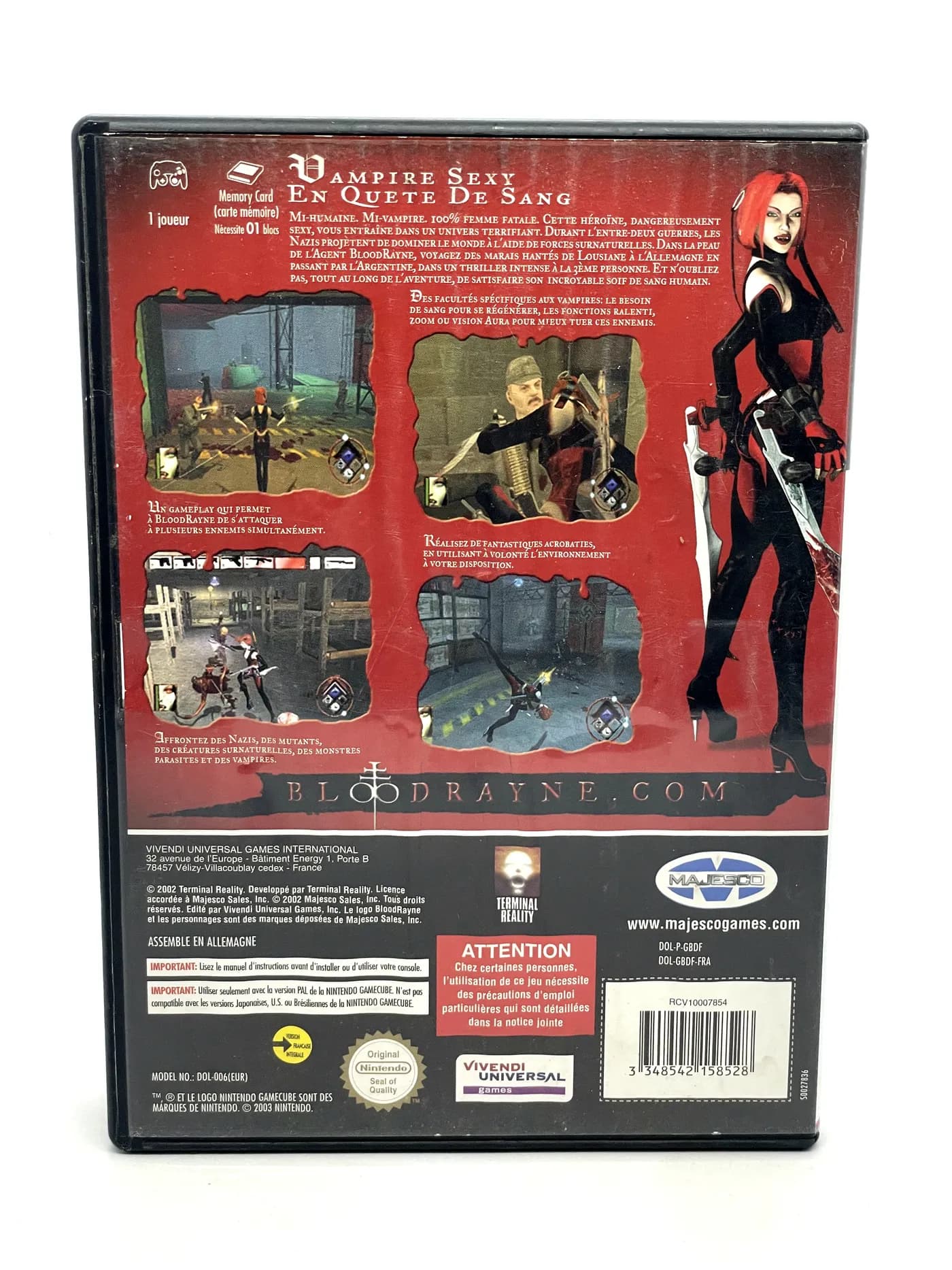Bloodrayne Nintendo GameCube (FR)