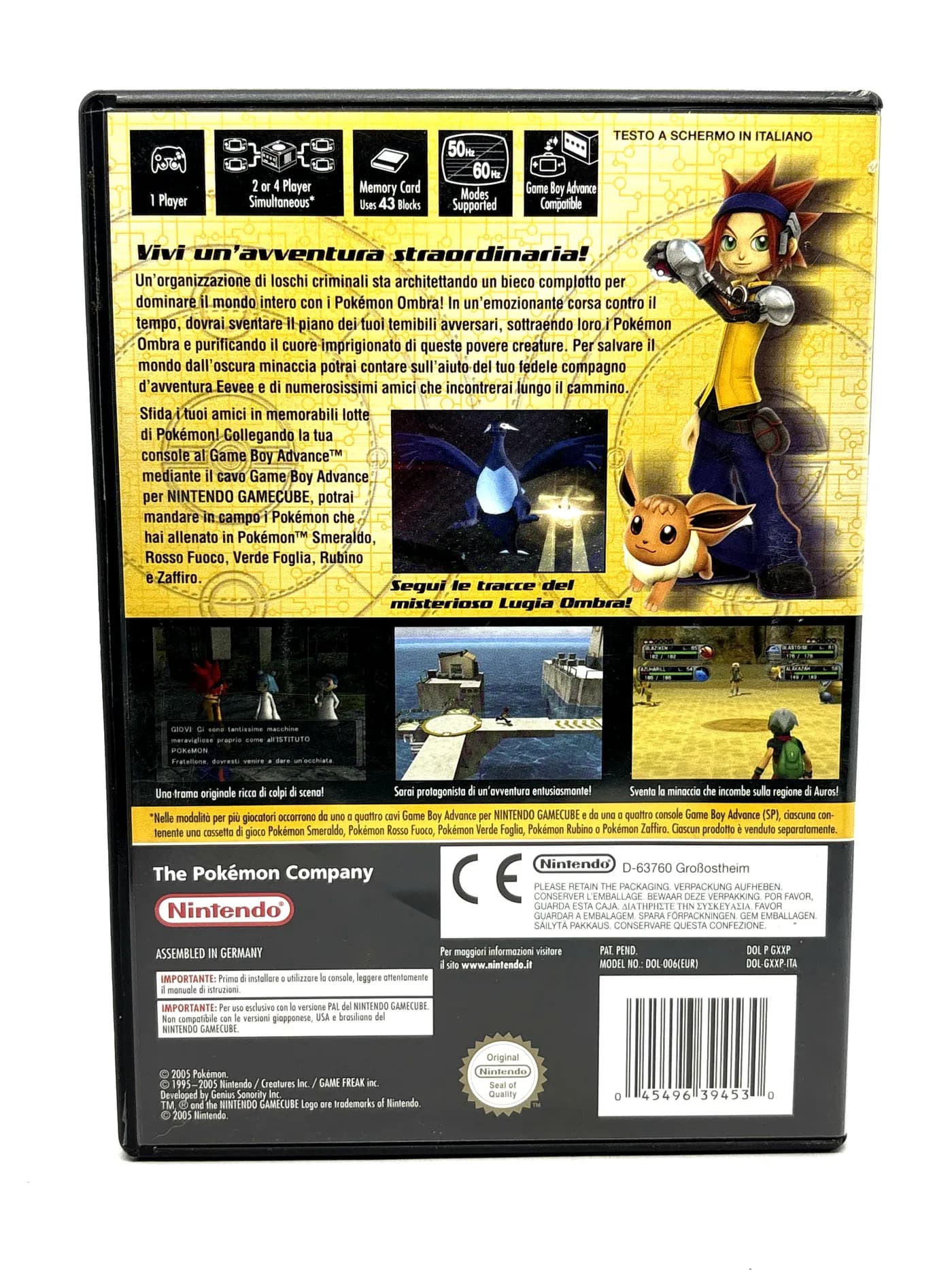 Pokemon XD Gale of Darkness Nintendo GameCube