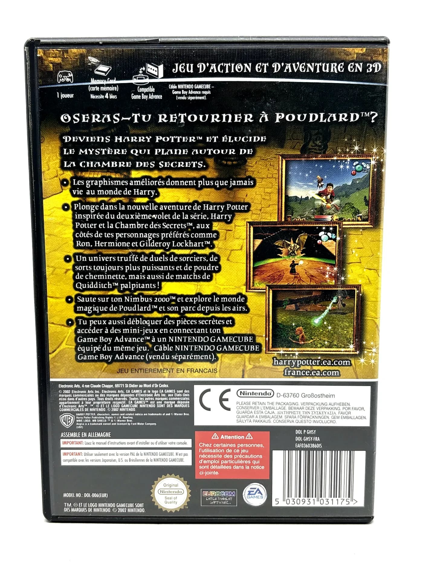 Harry Potter and the Chamber of Secrets Nintendo GameCube