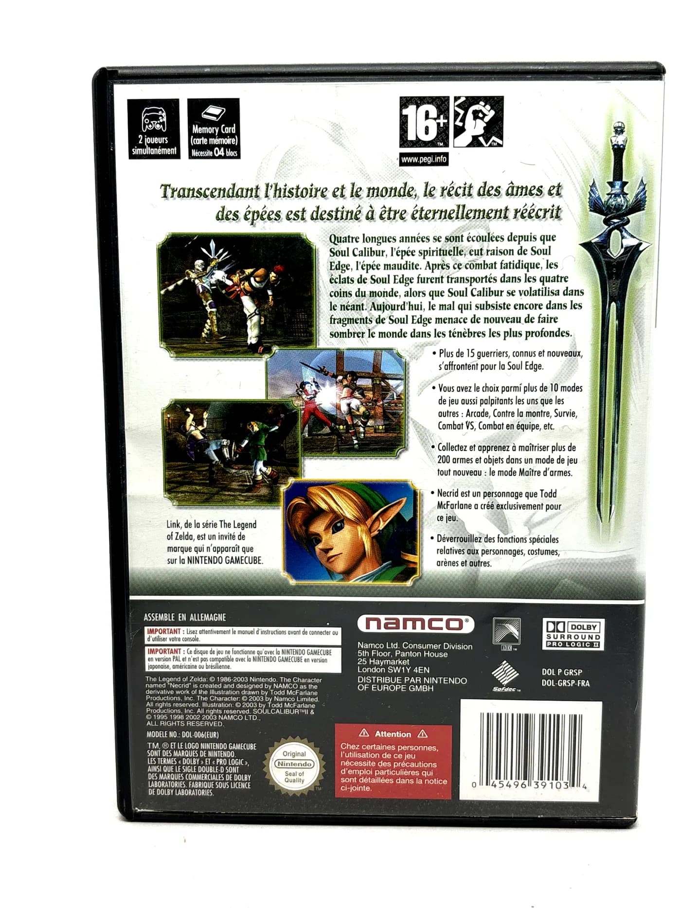 SoulCalibur II Nintendo GameCube