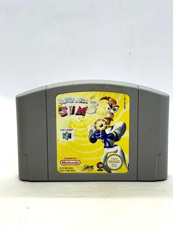 Earthworm Jim Nintendo 64 (game only)