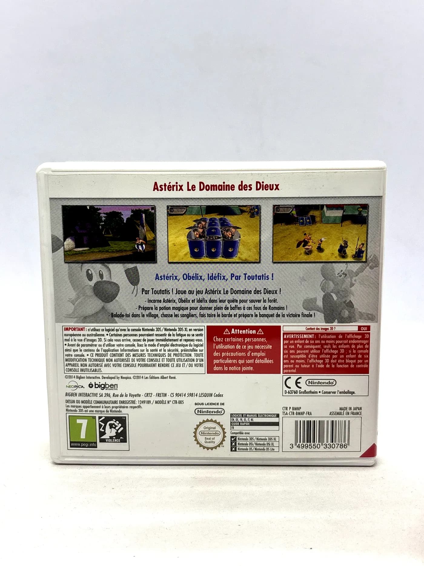 Asterix The Mansion of the Gods Nintendo 3DS