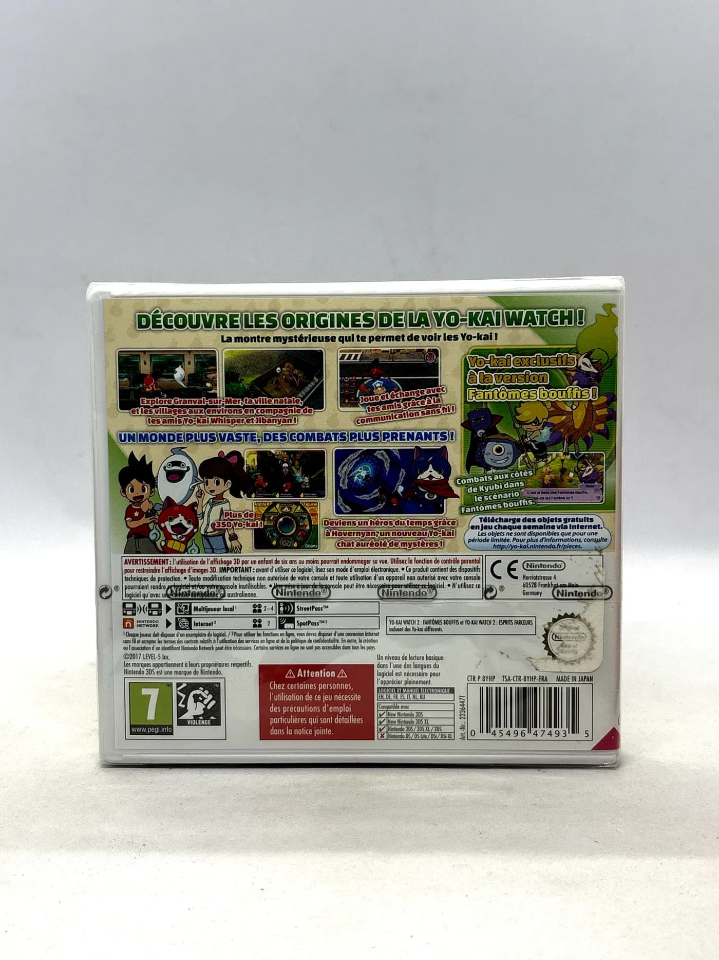 Yo-Kai Watch 2 Fleshy Souls Nintendo 3DS (New and Sealed)