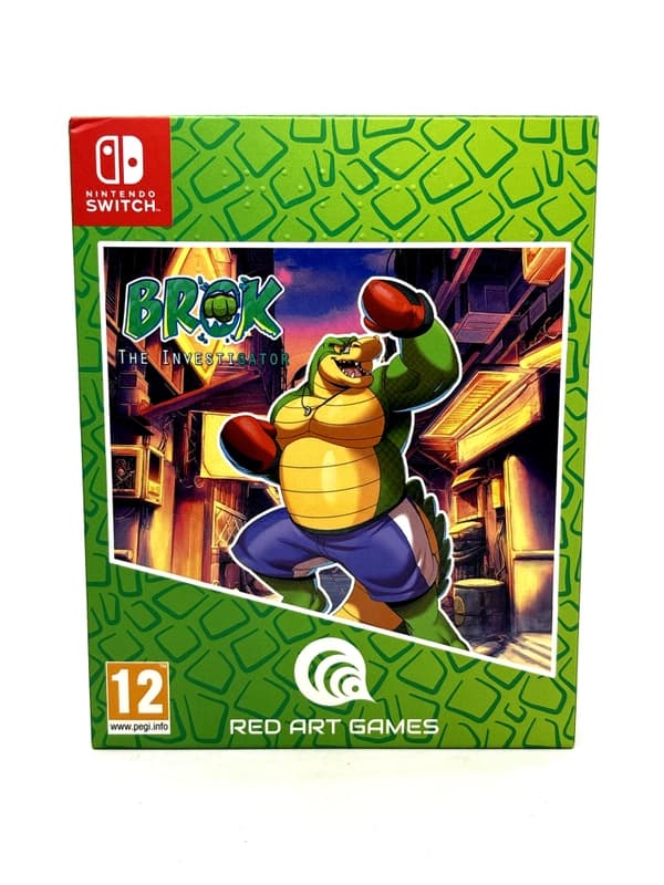Brok the InvestiGator Limited Edition Nintendo Switch