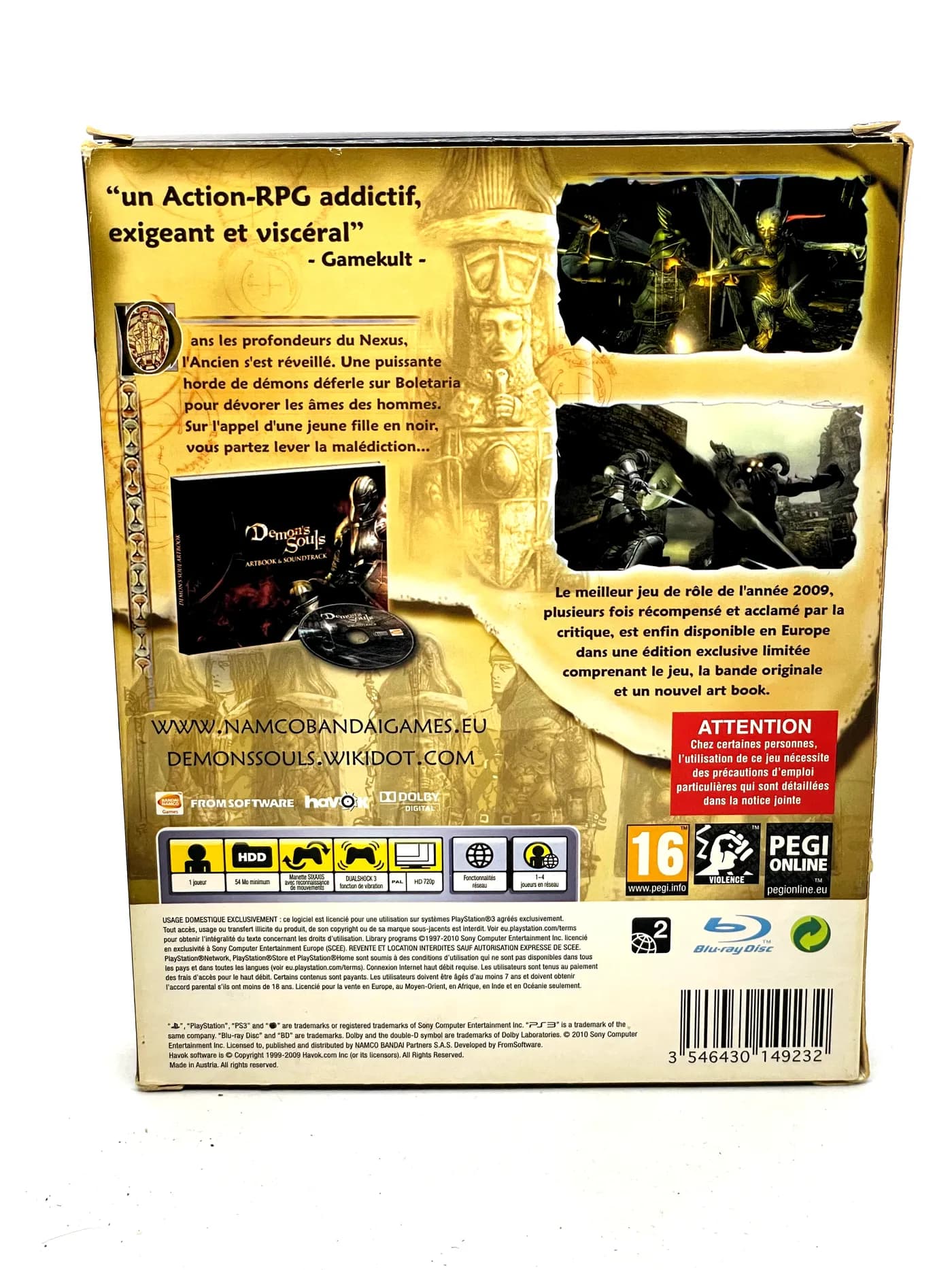 Demon's Souls Black Phantom Edition PS3