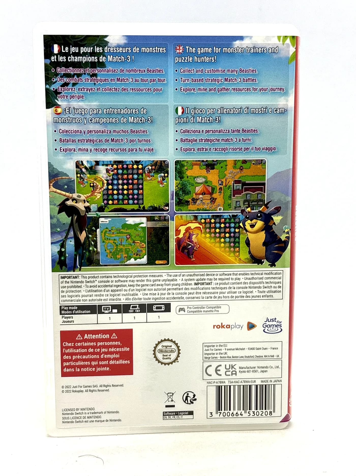 Beasties Nintendo Switch