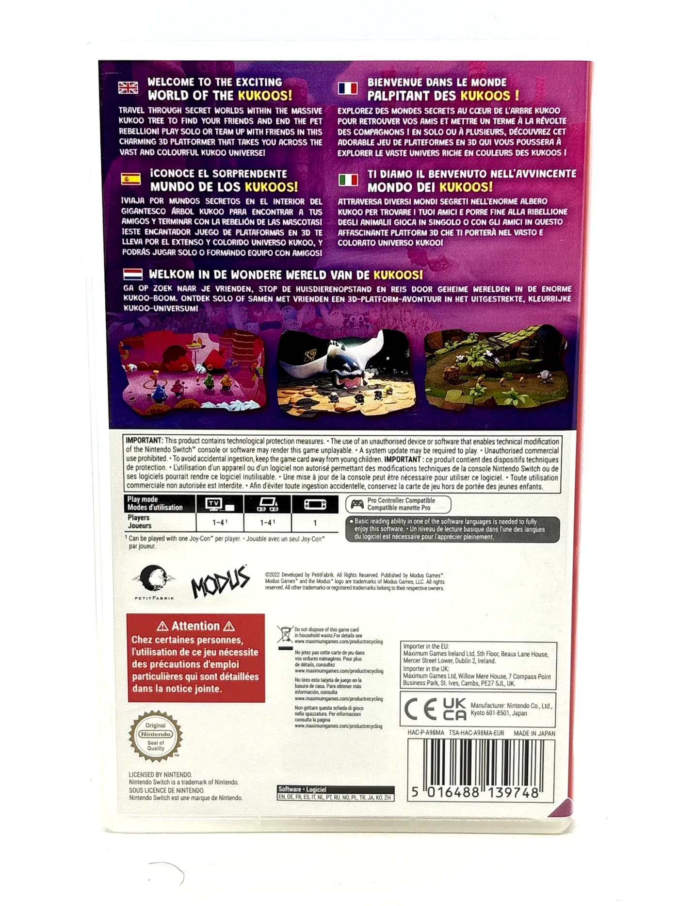 Kukoos Lost Pets Nintendo Switch