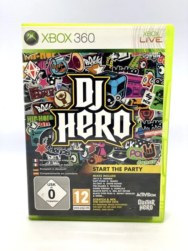 DJ Hero Xbox 360