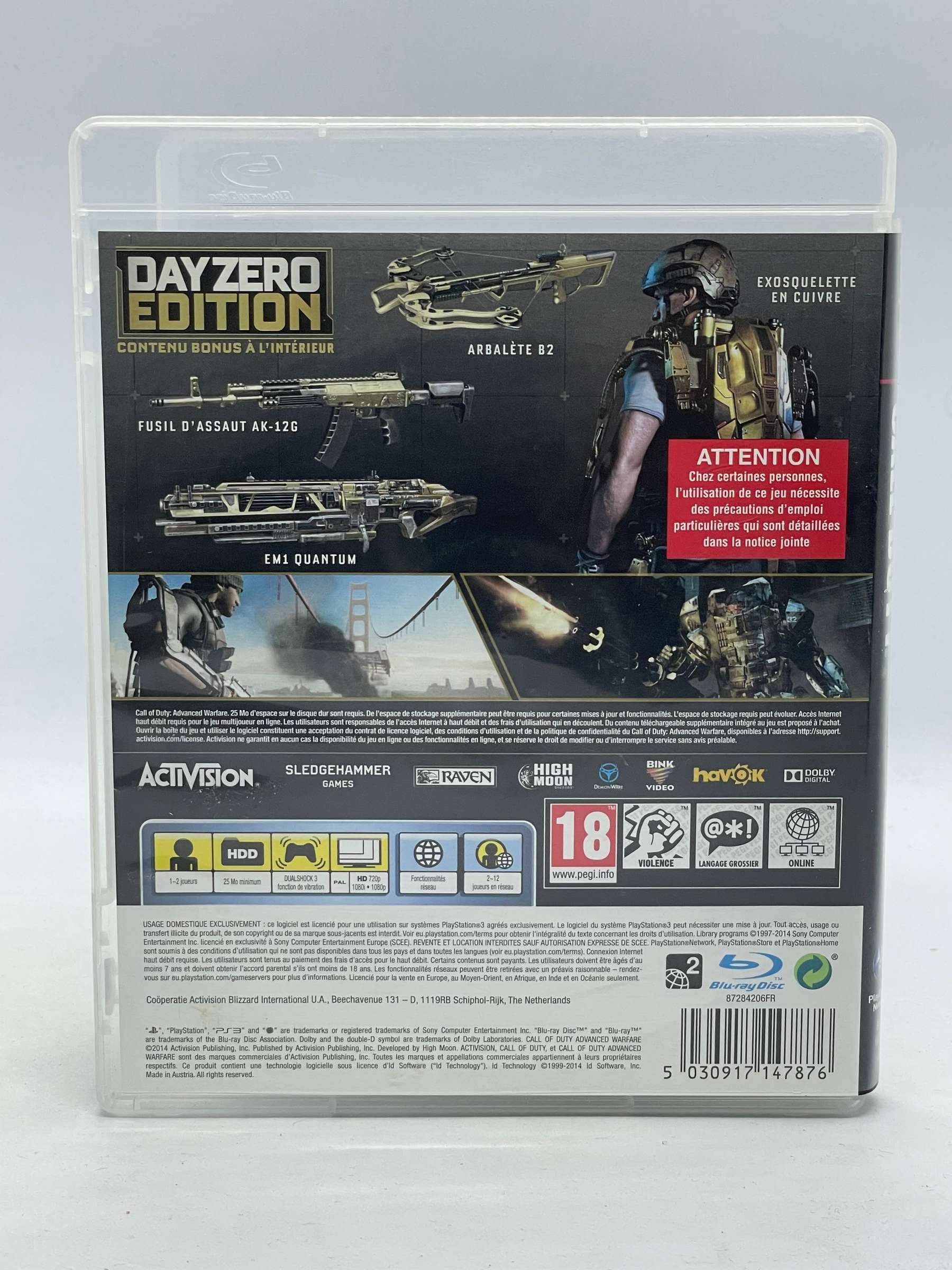 Call of Duty Advanced Warfare PS3