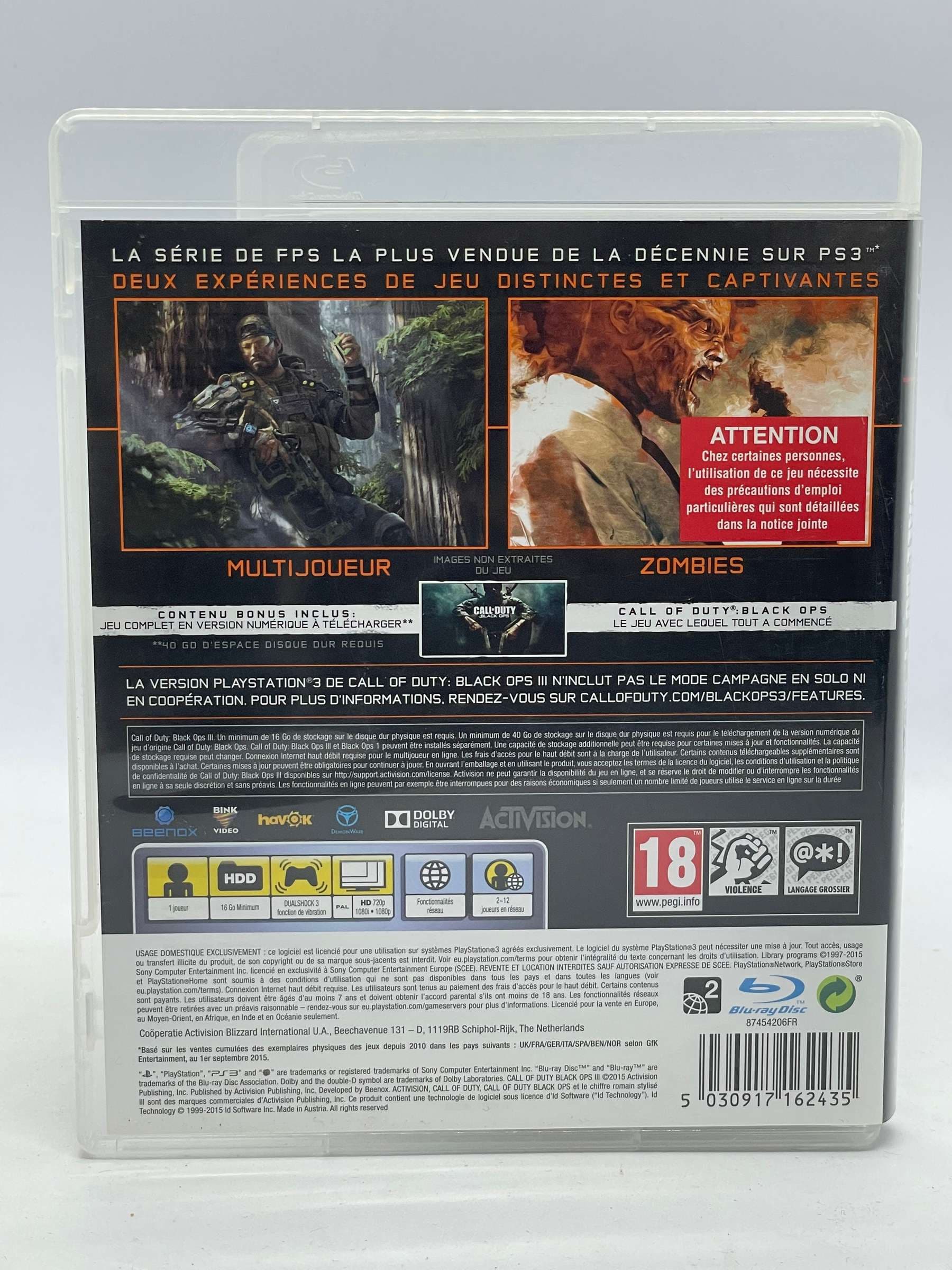 Call of Duty Black Ops III PS3