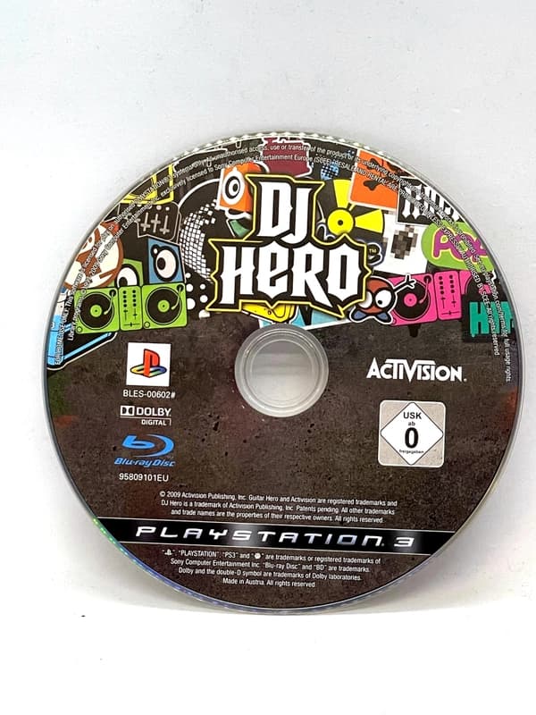 DJ Hero PS3 (game only)