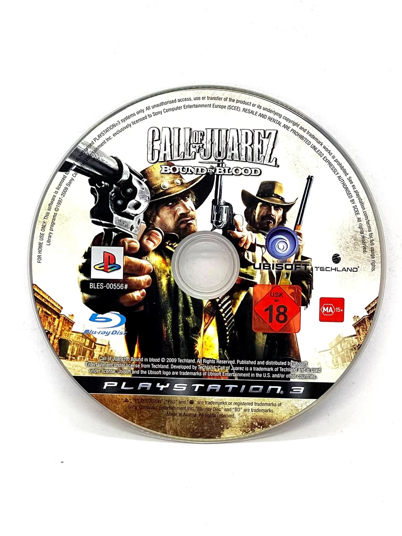 Call of Juarez Bound in Blood PS3 (game only)
