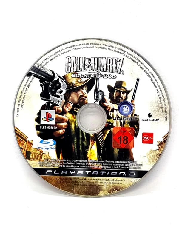 Call of Juarez Bound in Blood PS3 (game only)