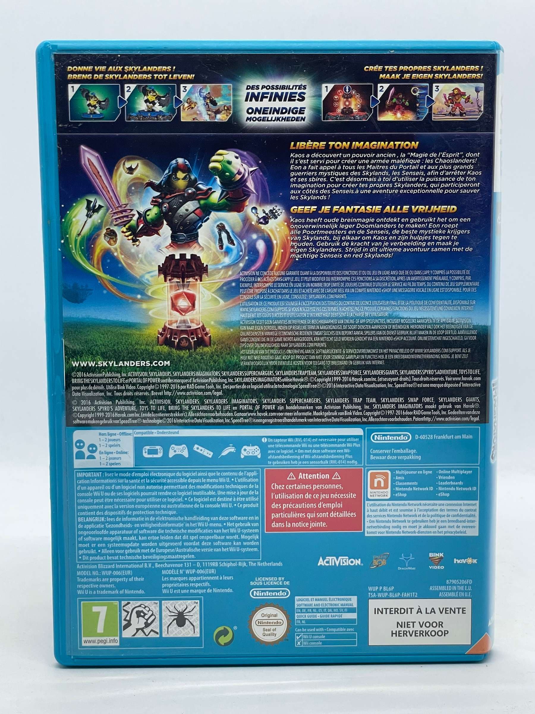 Skylanders Imaginators Wii U