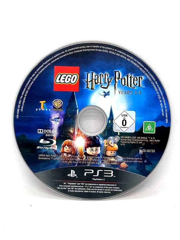 LEGO Harry Potter Years 1-4 PS3 (game only)